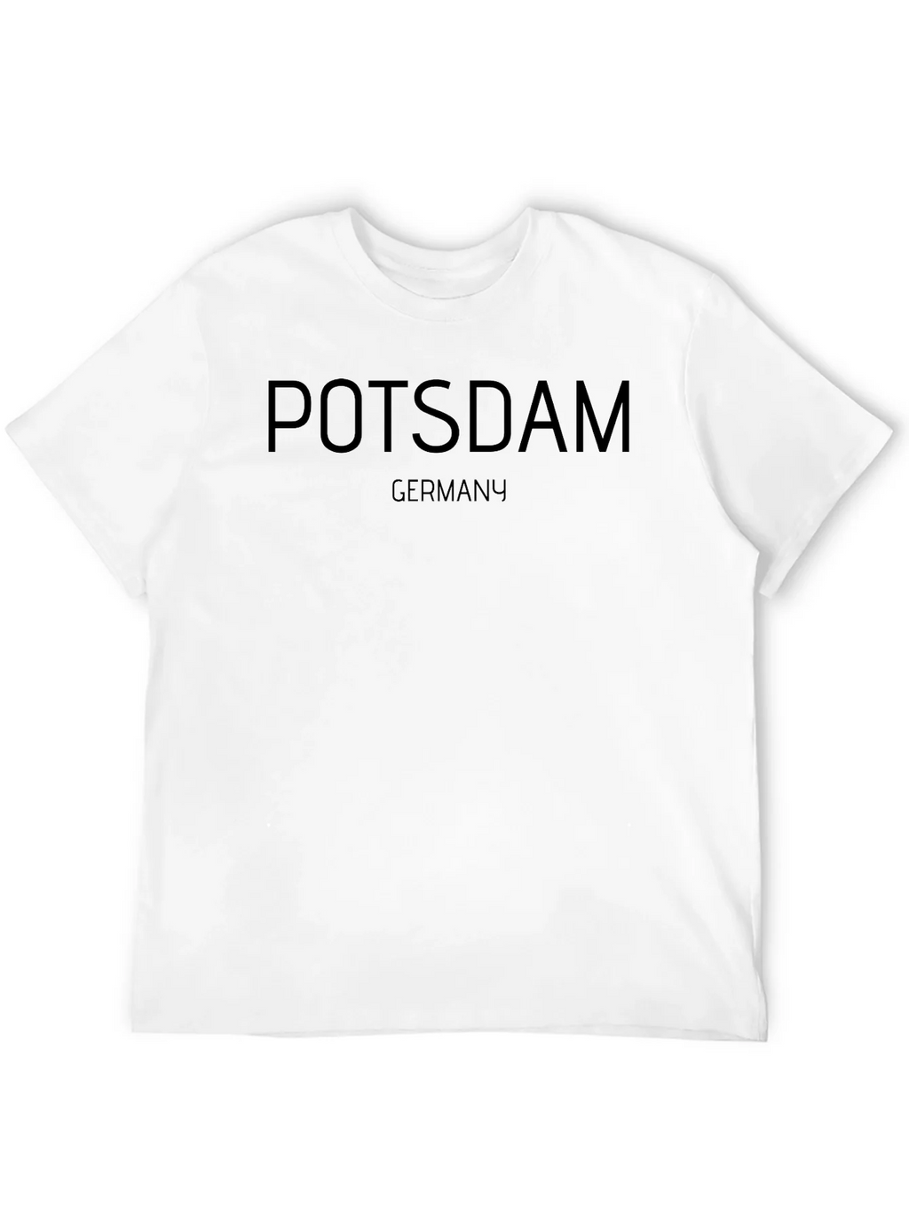Potsdam Germany Black Graphic T-Shirt