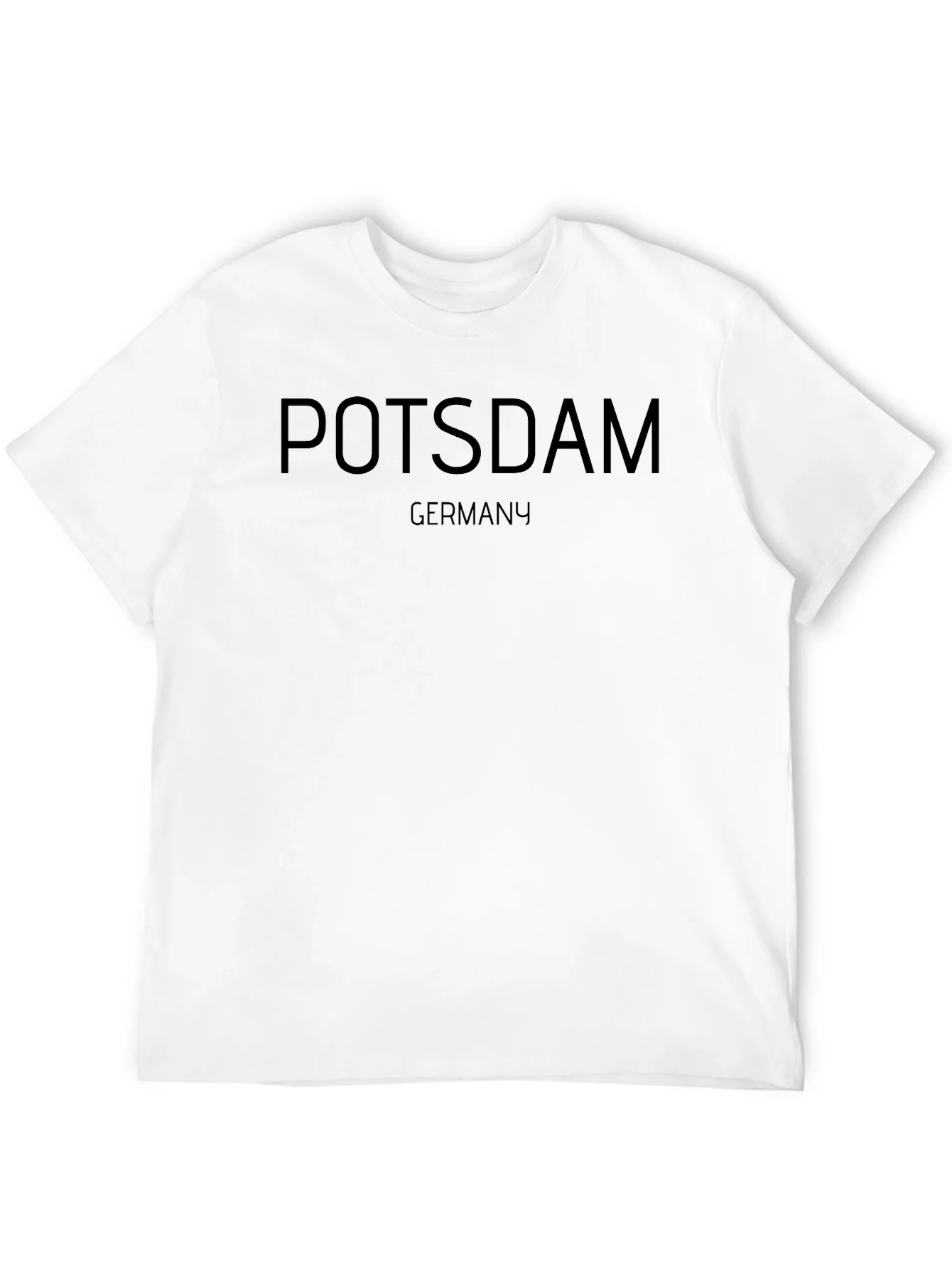 Potsdam Germany Black Graphic T-Shirt