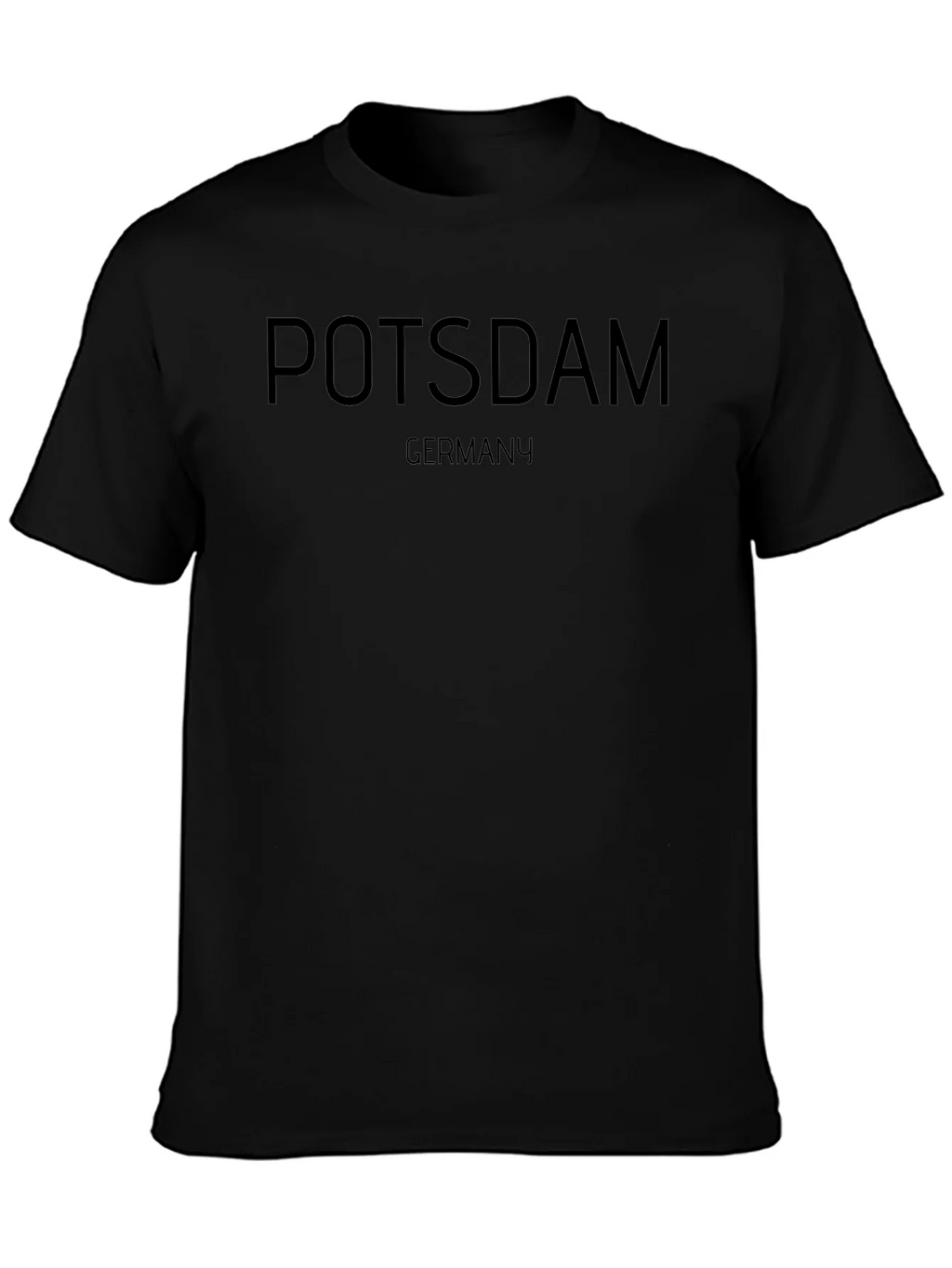 Potsdam Germany Black Graphic T-Shirt