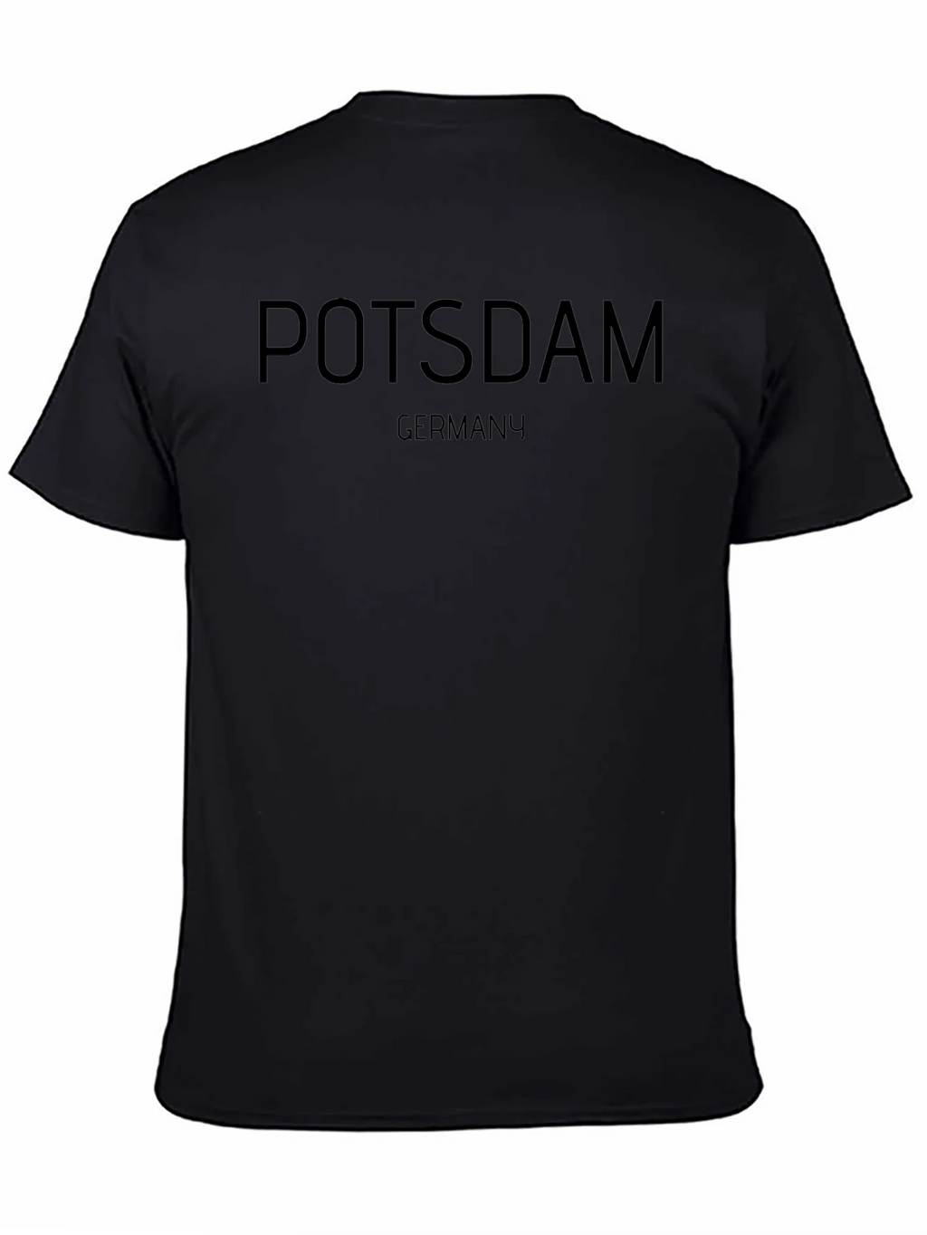 Potsdam Germany Black Graphic T-Shirt
