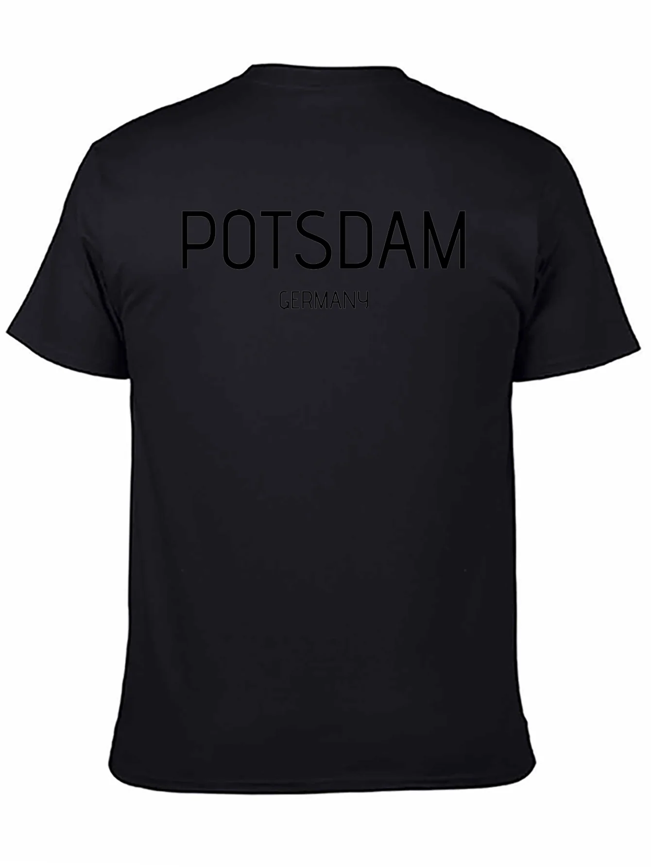 Potsdam Germany Black Graphic T-Shirt