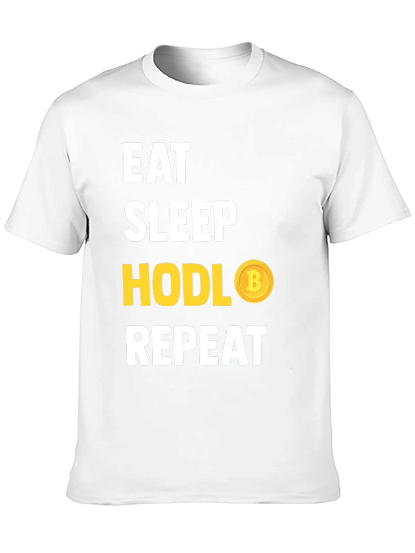 Eat Sleep HODL Bitcoin Repeat T-Shirt