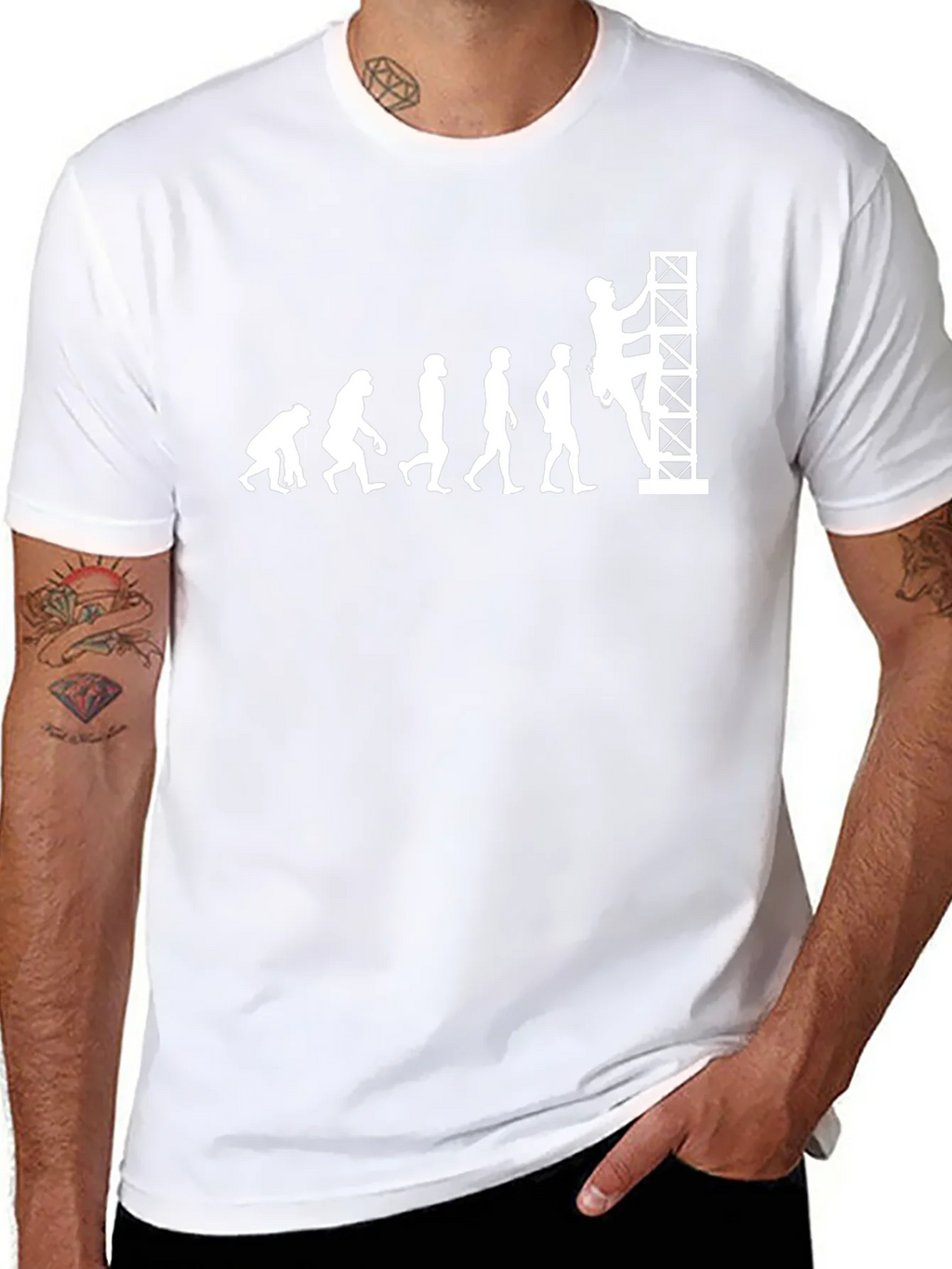 Evolution Tower Climber Graphic Tee