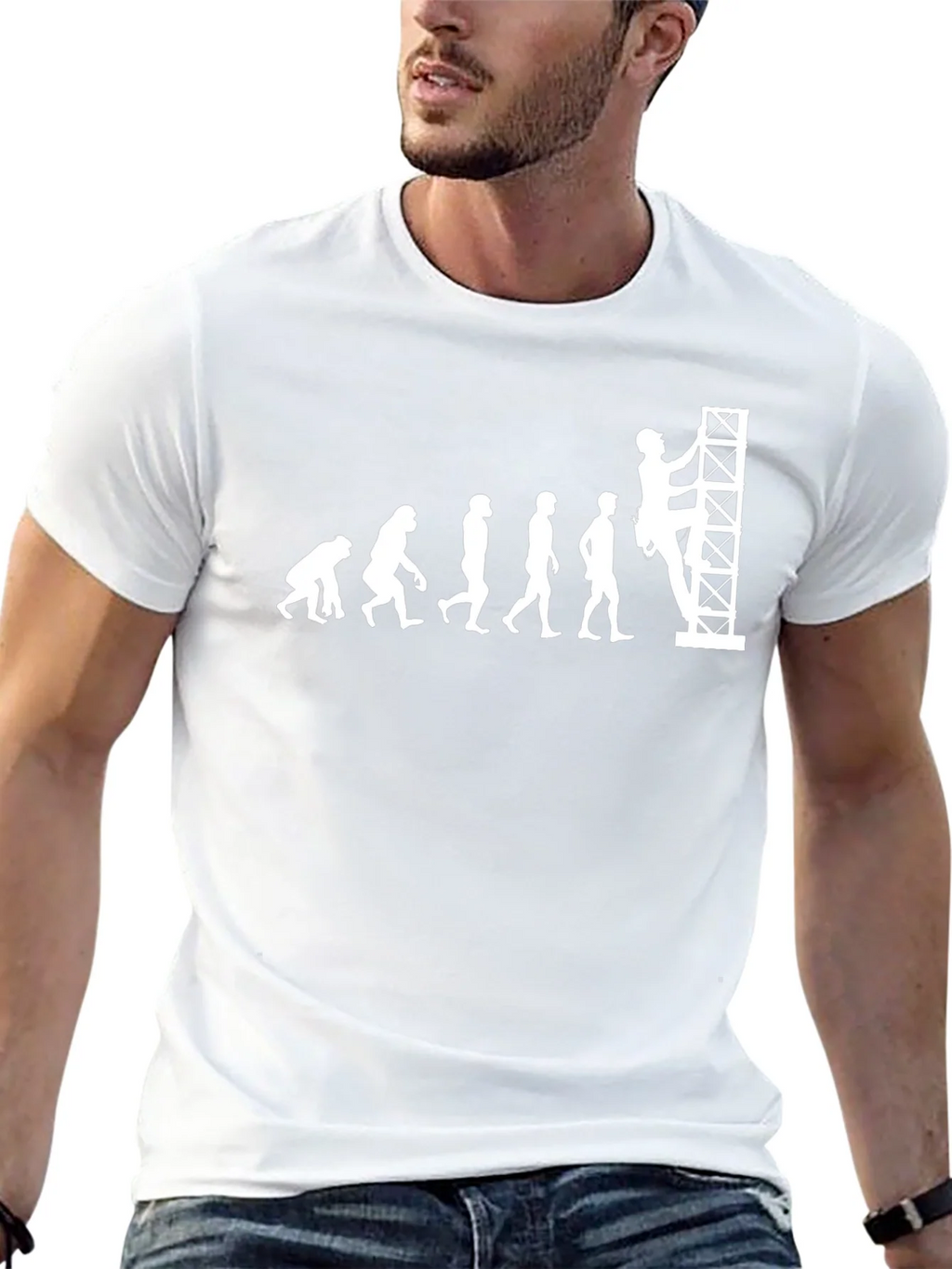 Evolution Tower Climber Graphic Tee