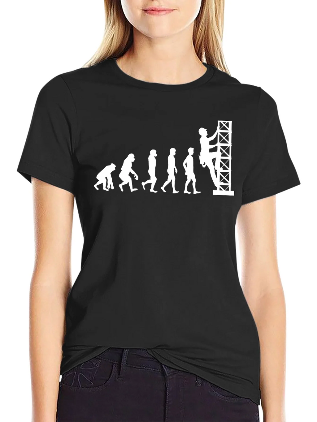 Evolution Tower Climber Graphic Tee