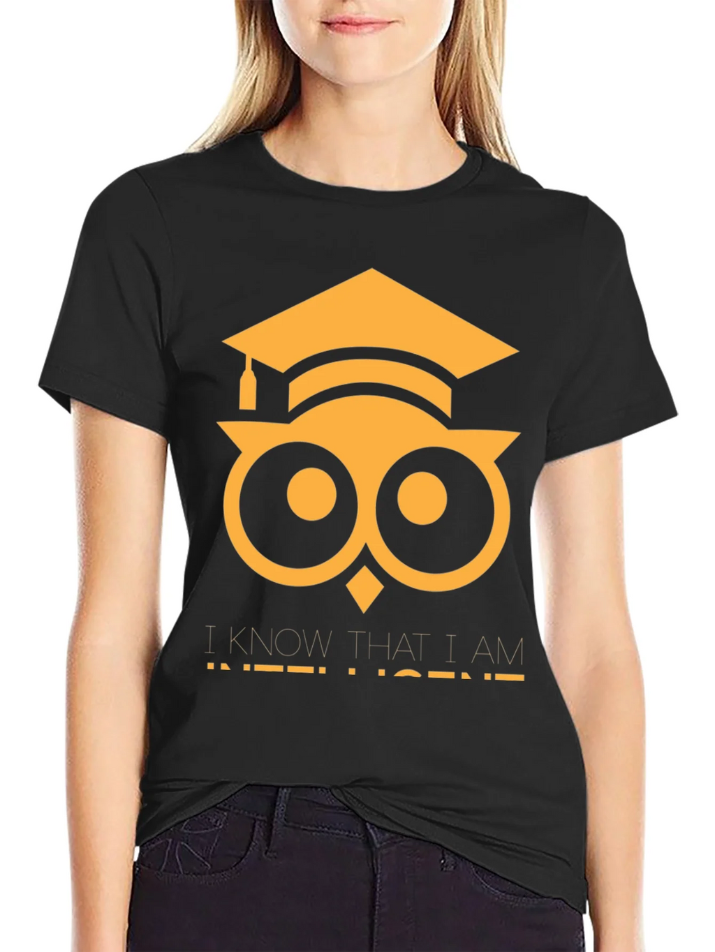 Intelligent Owl T-Shirt - Graduation Gift
