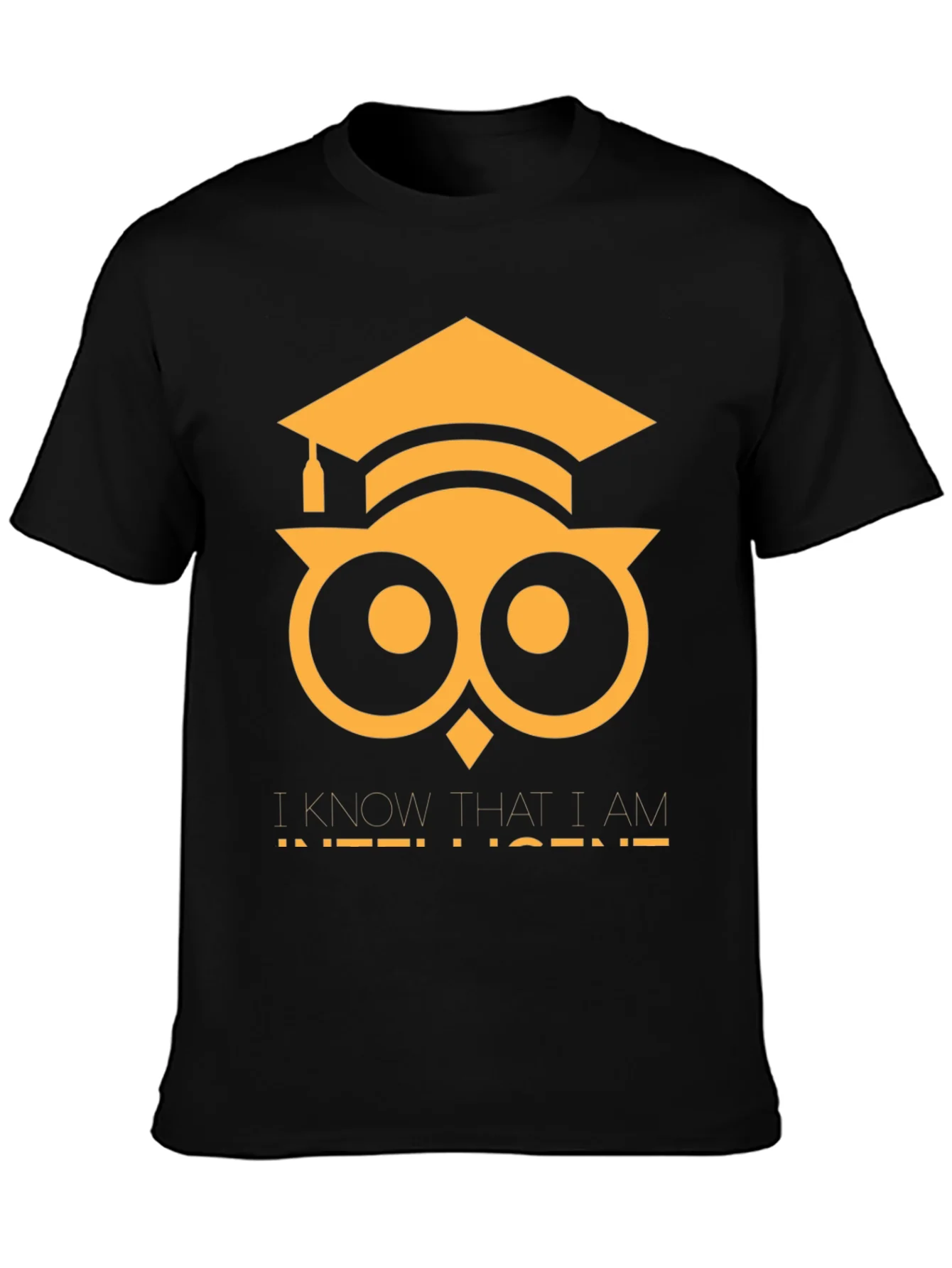 Intelligent Owl T-Shirt - Graduation Gift