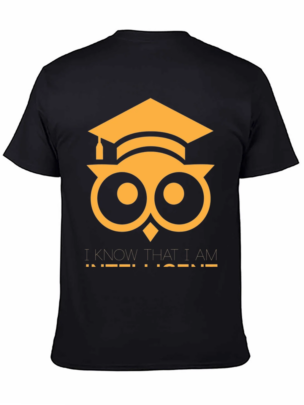 Intelligent Owl T-Shirt - Graduation Gift