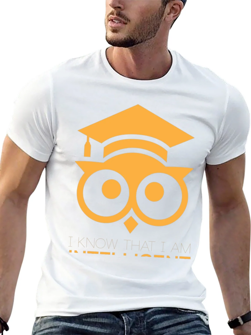 Intelligent Owl T-Shirt - Graduation Gift