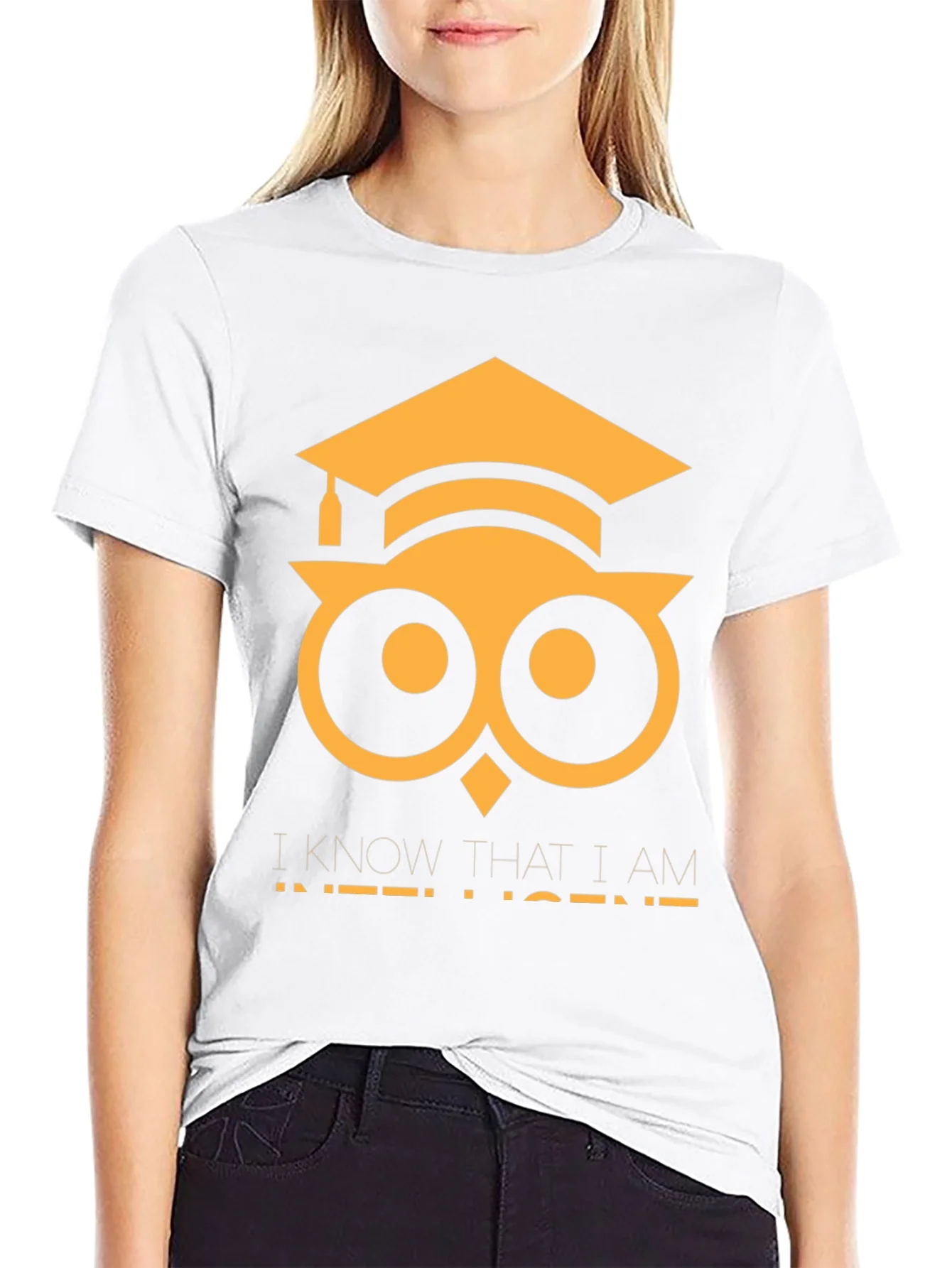 Intelligent Owl T-Shirt - Graduation Gift