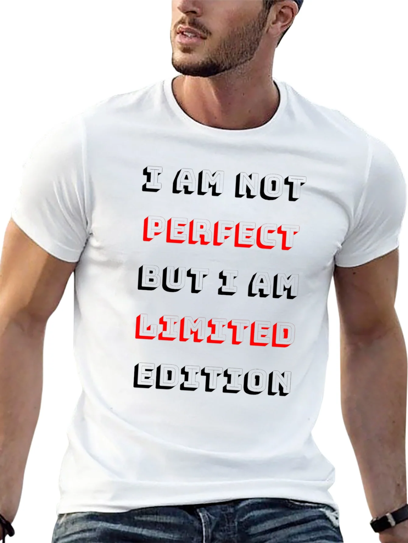 I Am Not Perfect Limited Edition Graphic T-Shirt