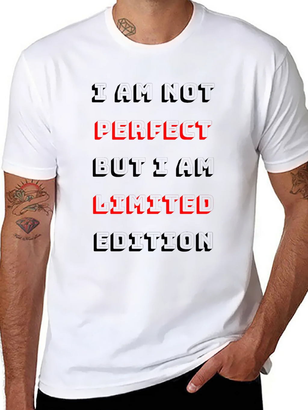 I Am Not Perfect Limited Edition Graphic T-Shirt