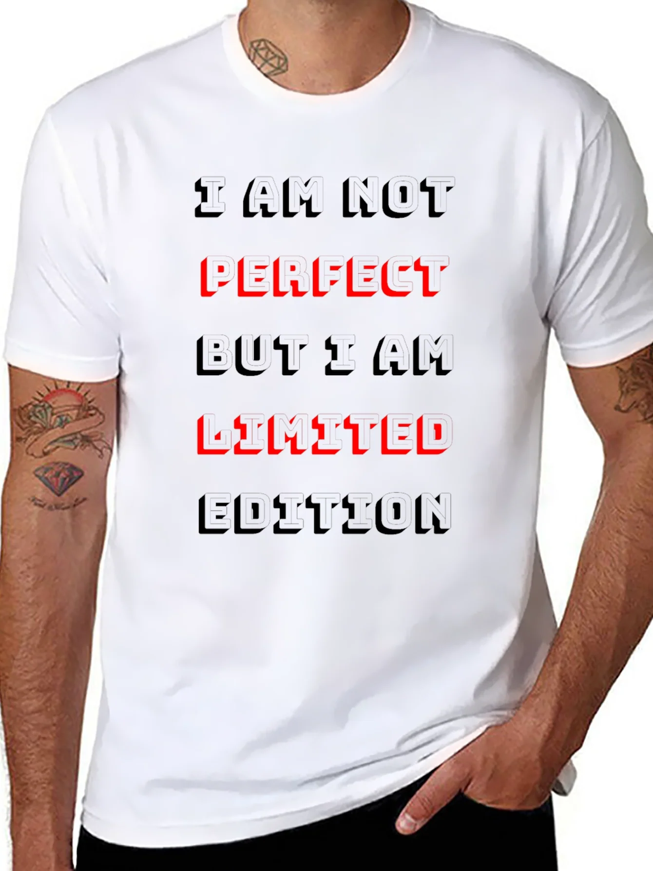 I Am Not Perfect Limited Edition Graphic T-Shirt