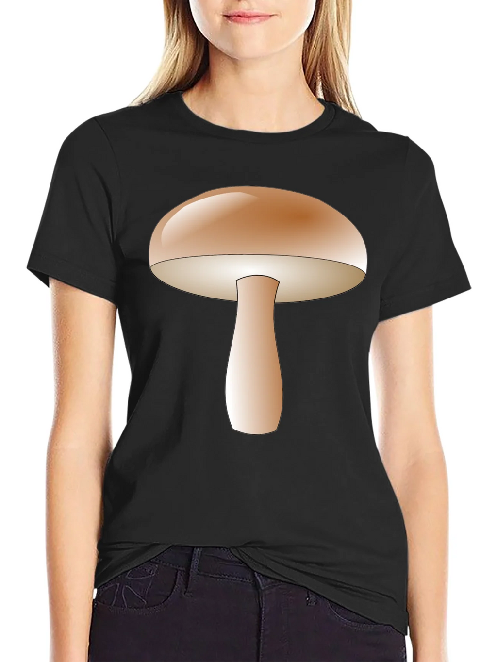 Mushroom Graphic Tee - Unique Design