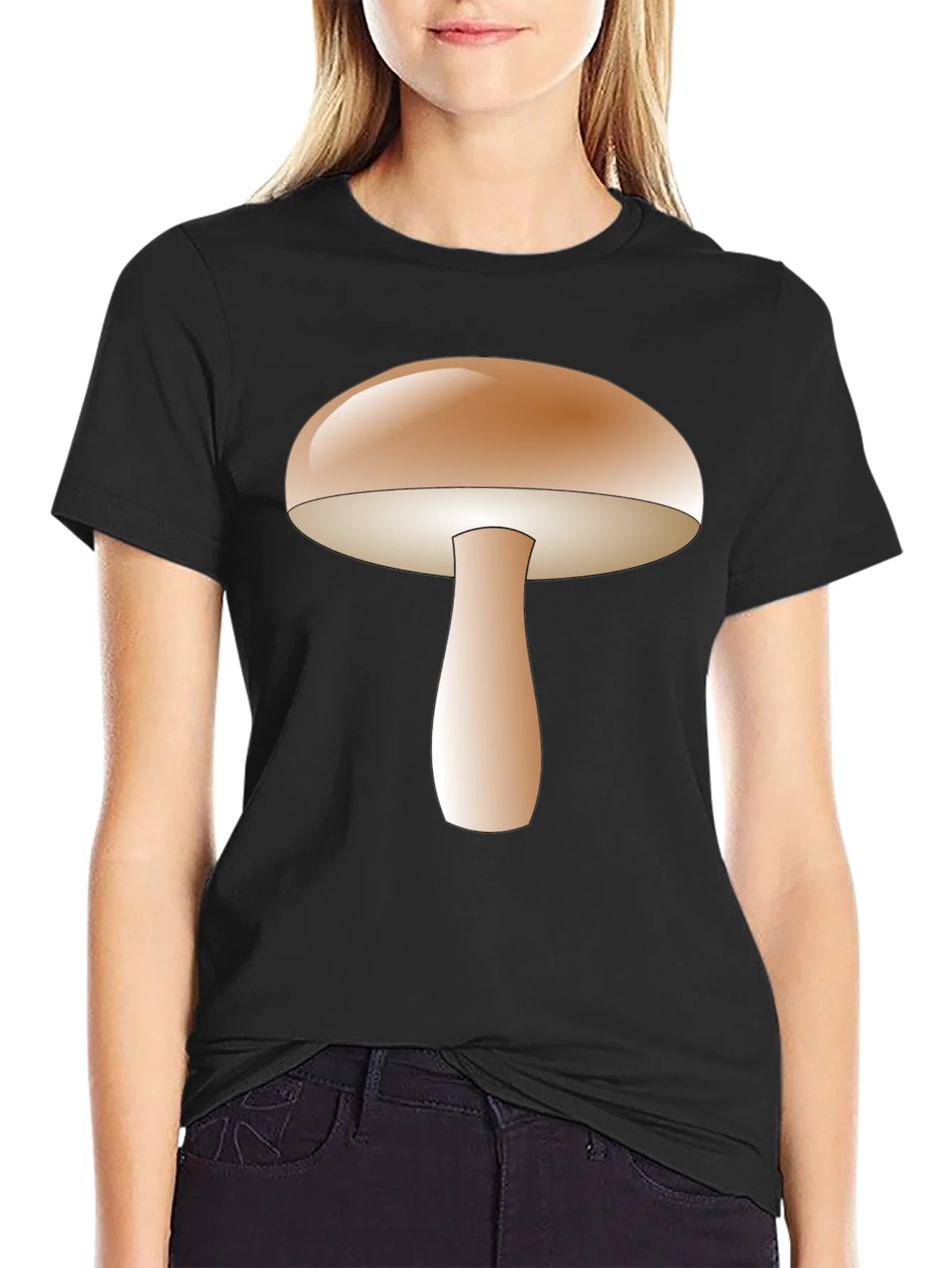 Mushroom Graphic Tee - Unique Design