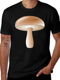 Mushroom Graphic Tee - Unique Design