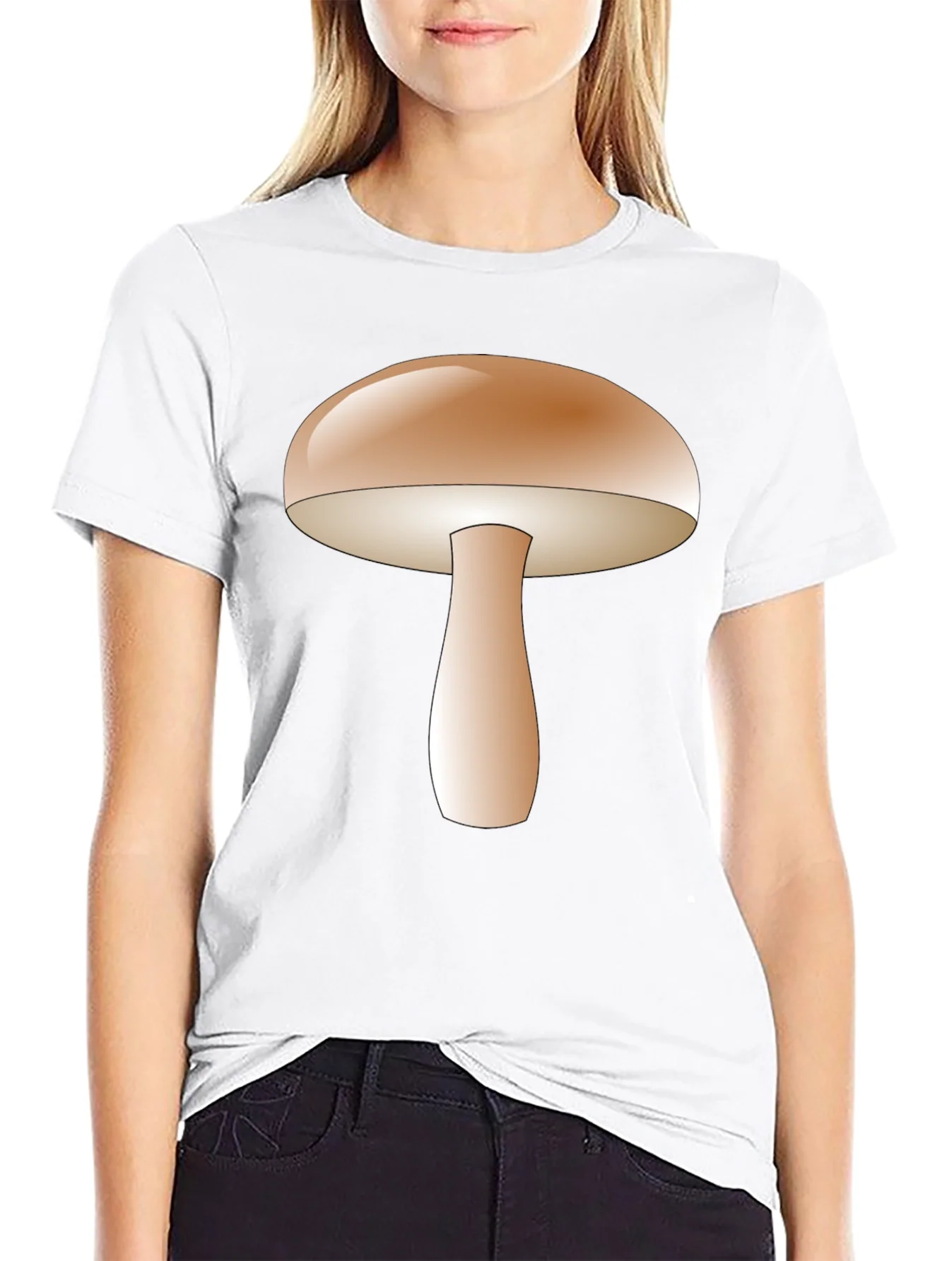 Mushroom Graphic Tee - Unique Design