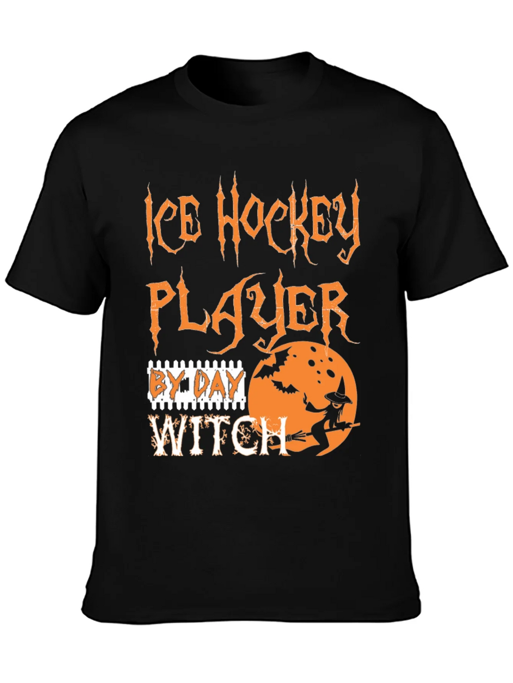 Ice Hockey Player By Day Witch T-Shirt