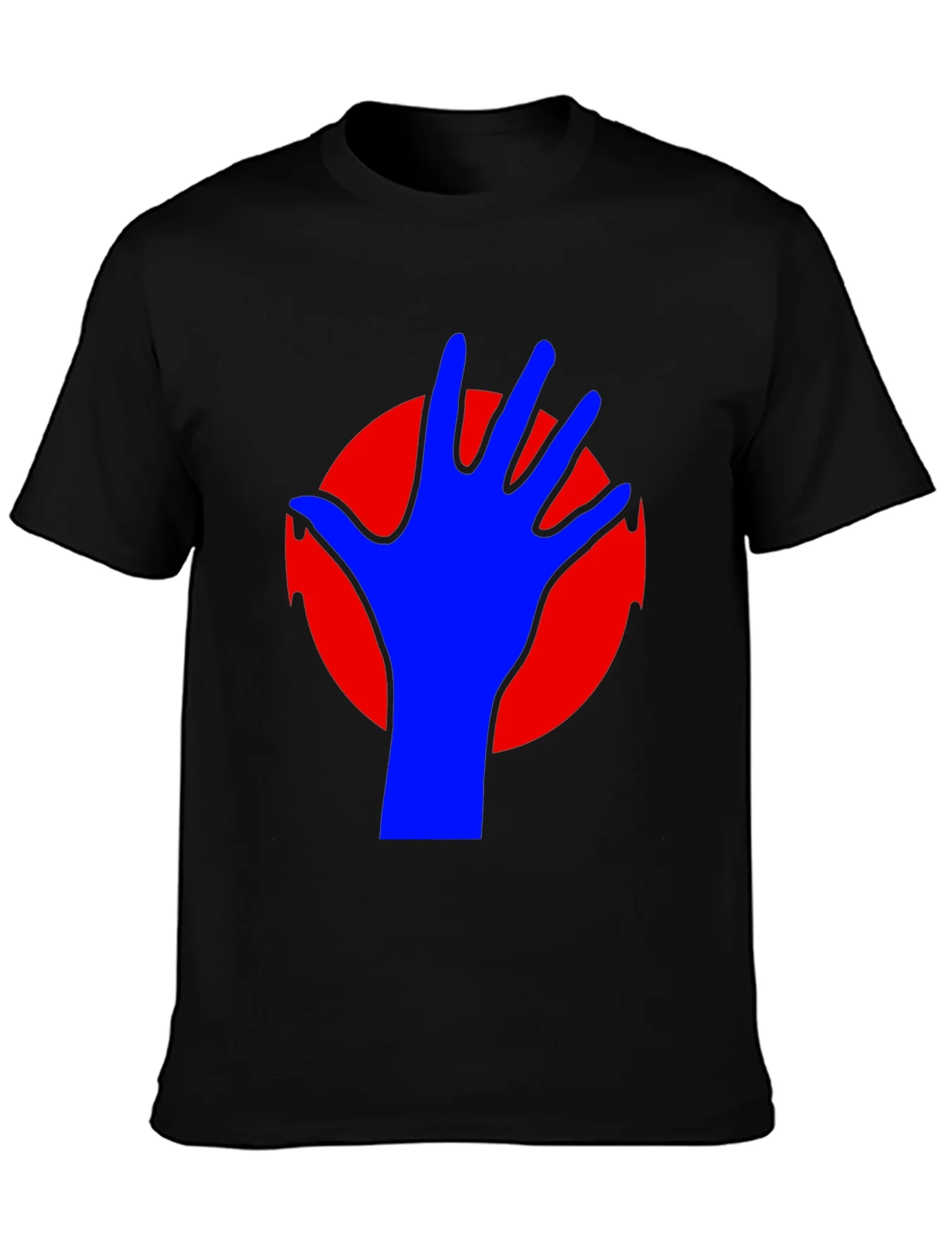Abstract Hand Graphic T-Shirt - Bold Statement Tee