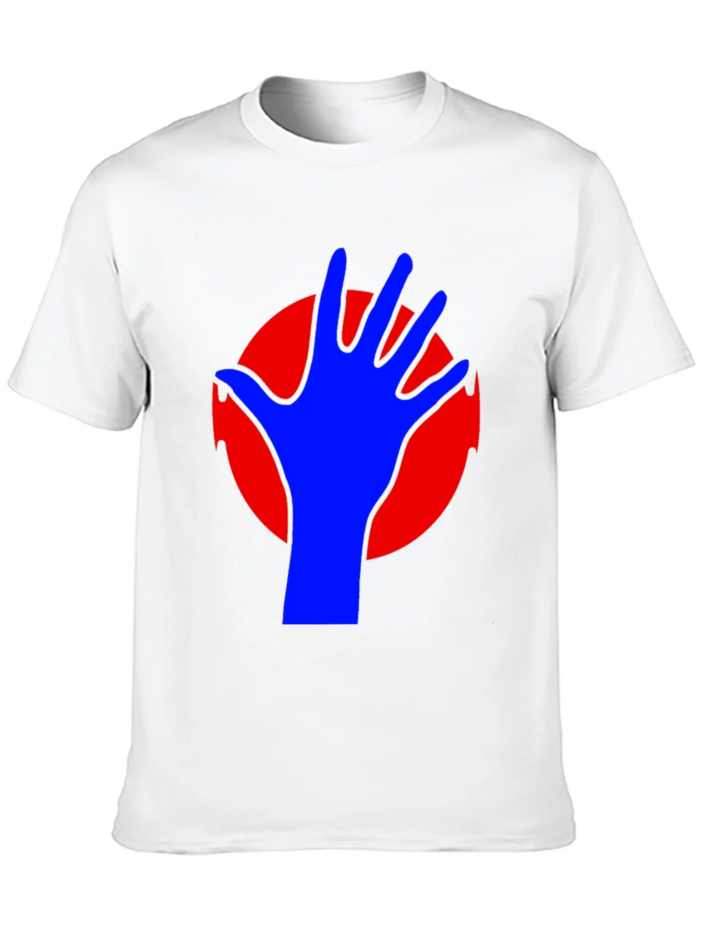 Abstract Hand Graphic T-Shirt - Bold Statement Tee