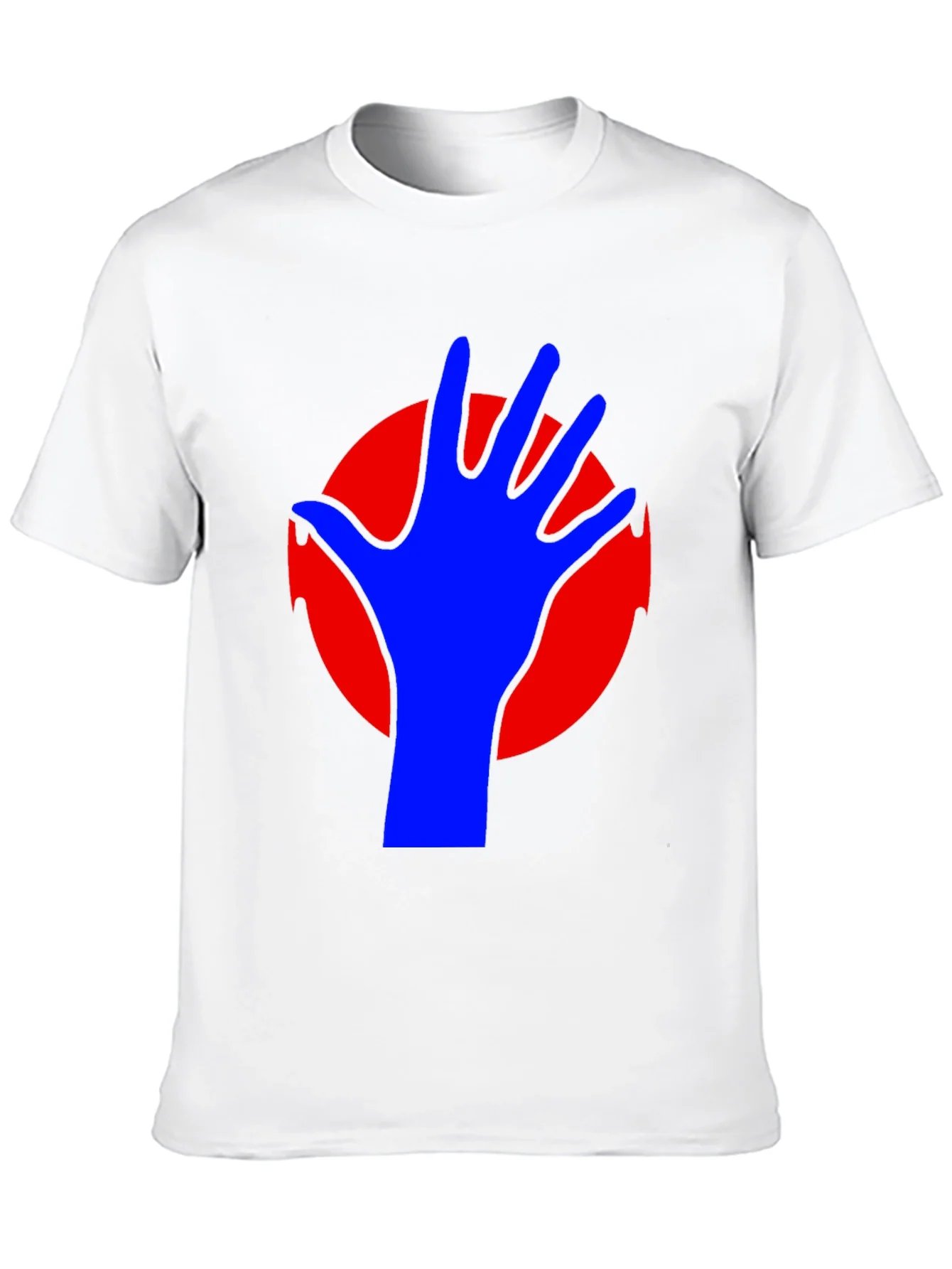 Abstract Hand Graphic T-Shirt - Bold Statement Tee