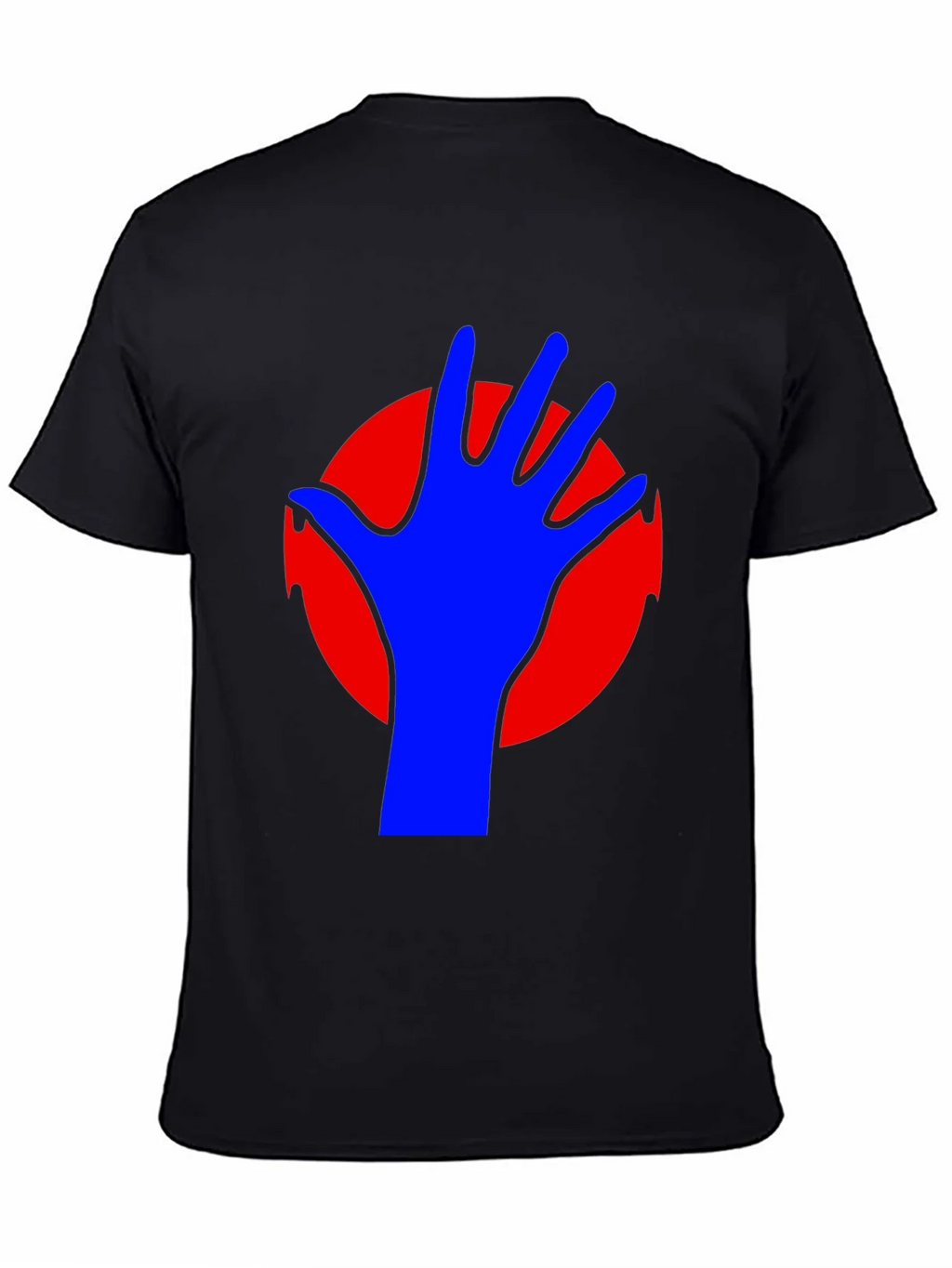 Abstract Hand Graphic T-Shirt - Bold Statement Tee