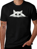 Black Cat Graphic T-Shirt - Unisex