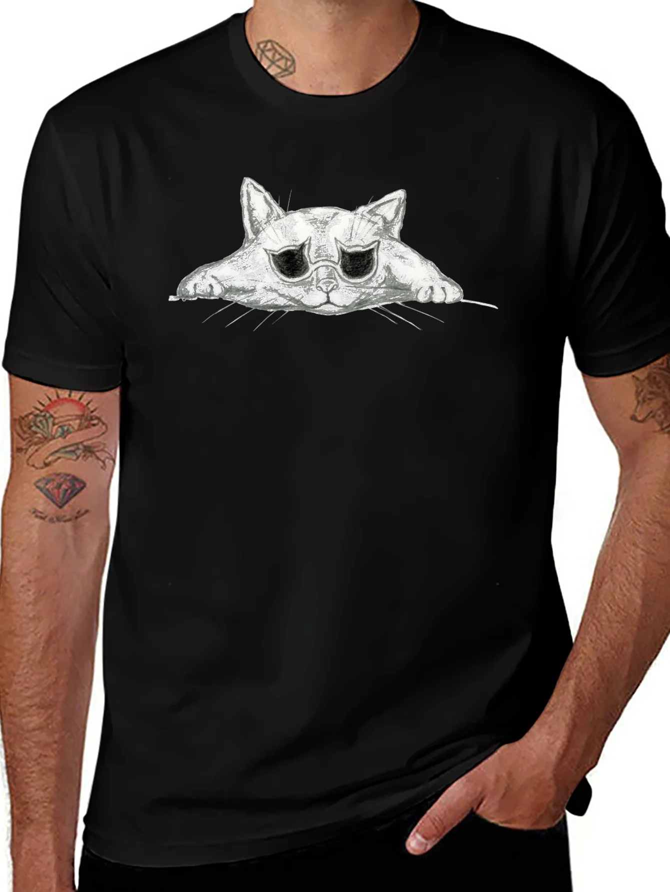 Black Cat Graphic T-Shirt - Unisex