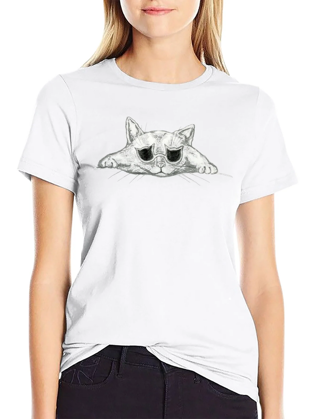 Black Cat Graphic T-Shirt - Unisex