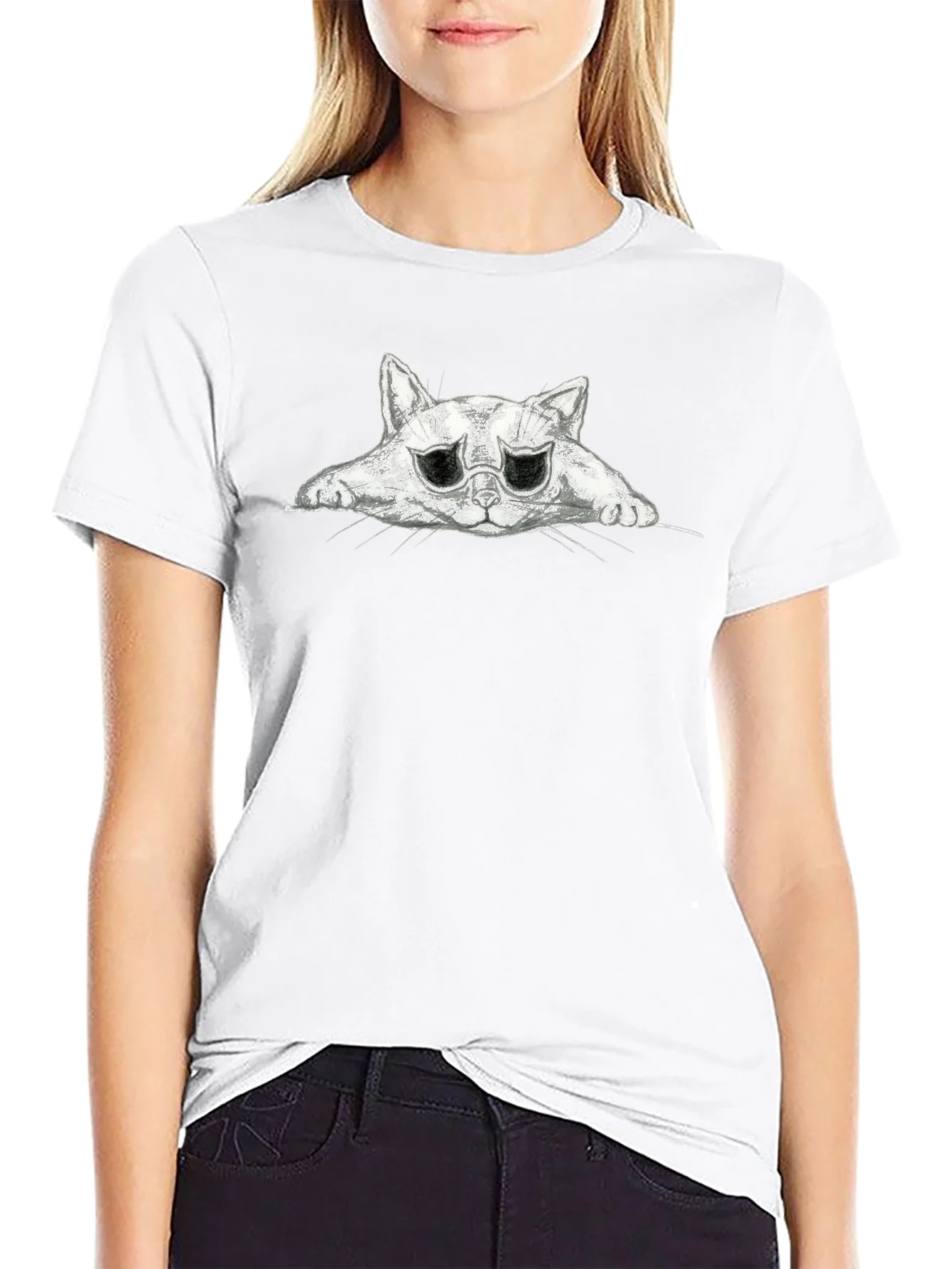Black Cat Graphic T-Shirt - Unisex