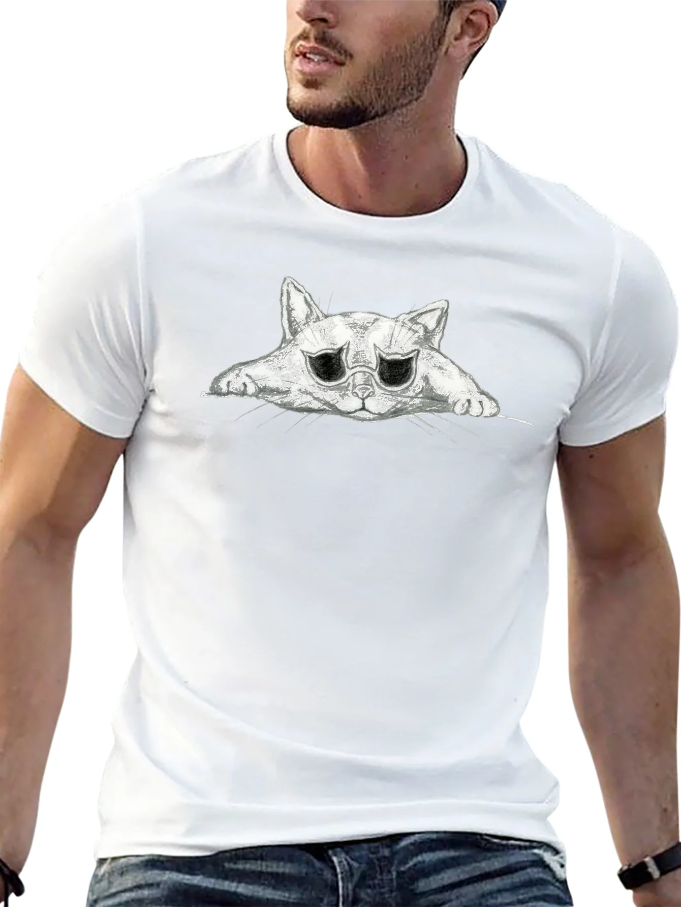 Black Cat Graphic T-Shirt - Unisex