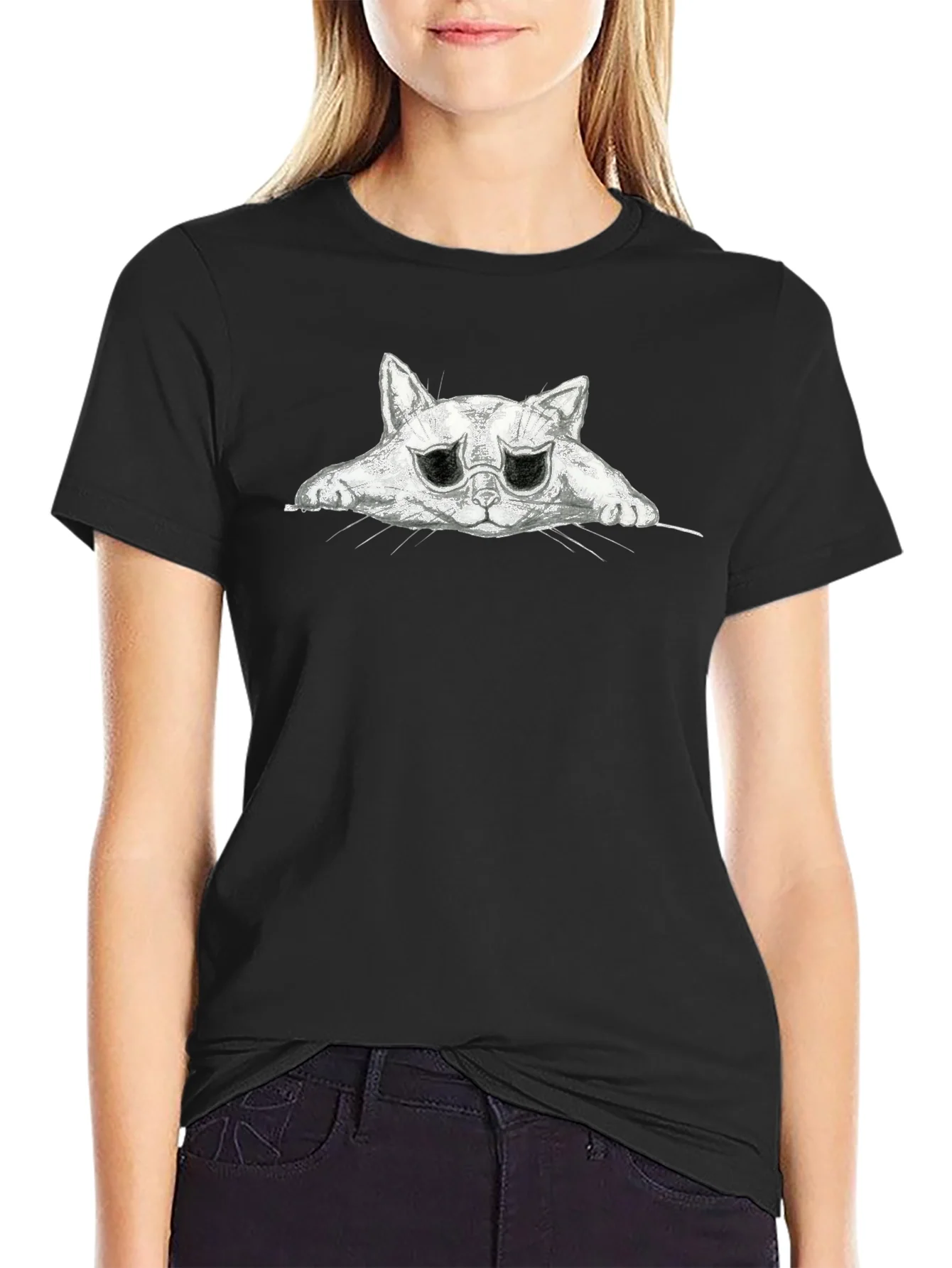 Black Cat Graphic T-Shirt - Unisex