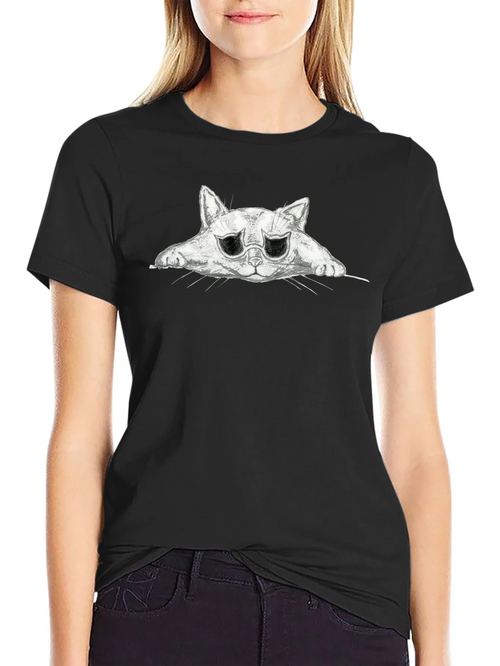 Black Cat Graphic T-Shirt - Unisex