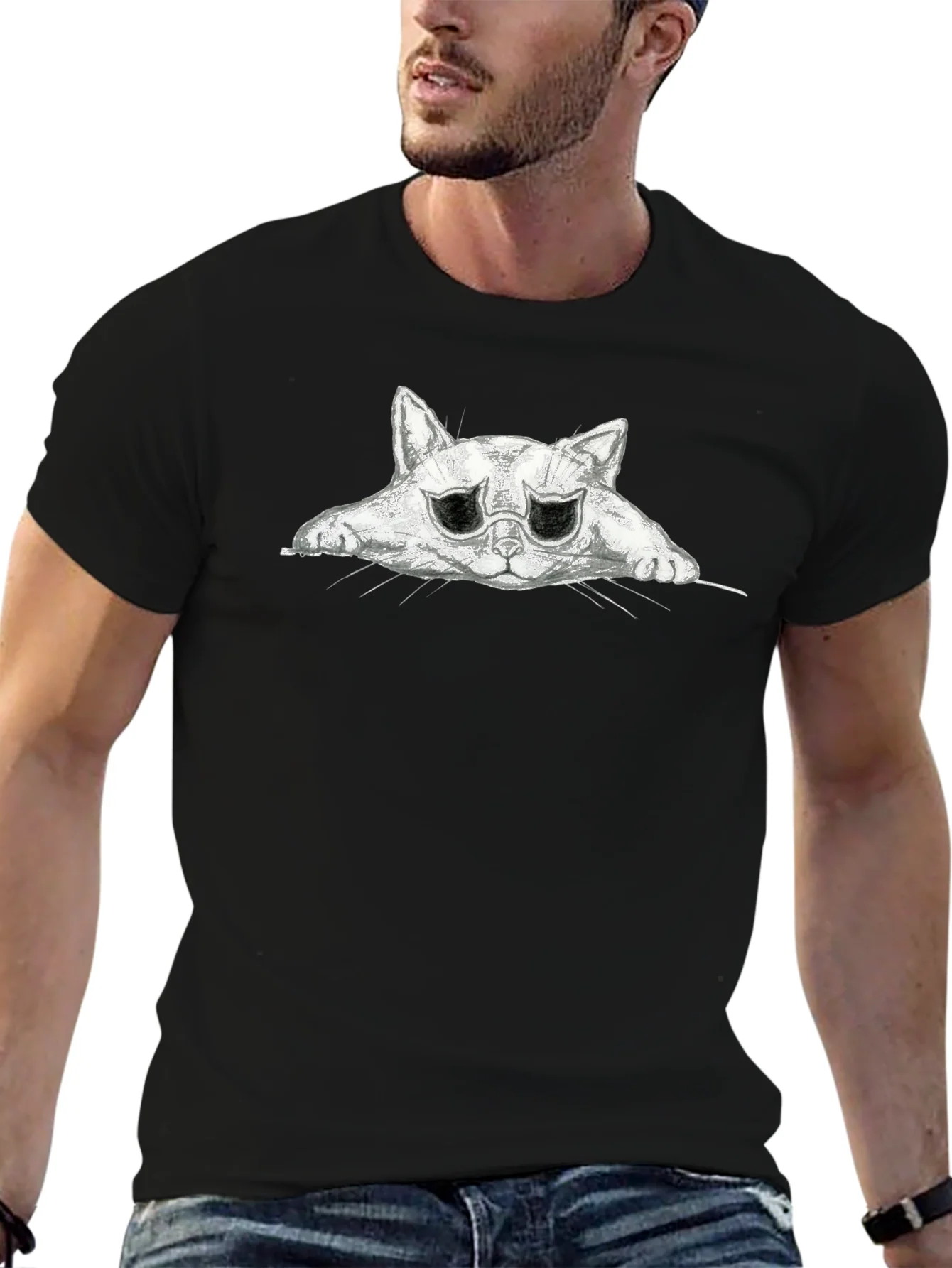 Black Cat Graphic T-Shirt - Unisex