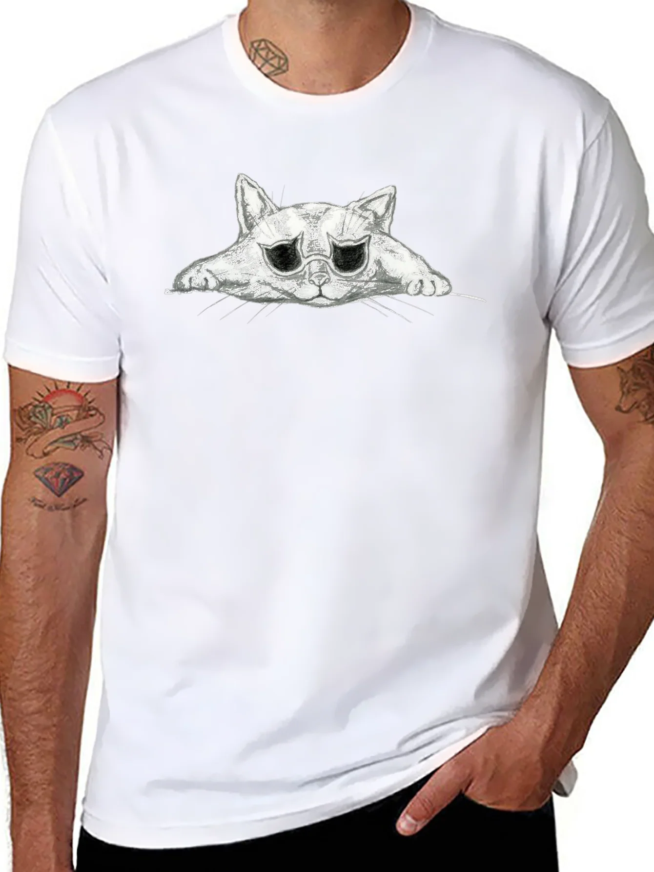 Black Cat Graphic T-Shirt - Unisex