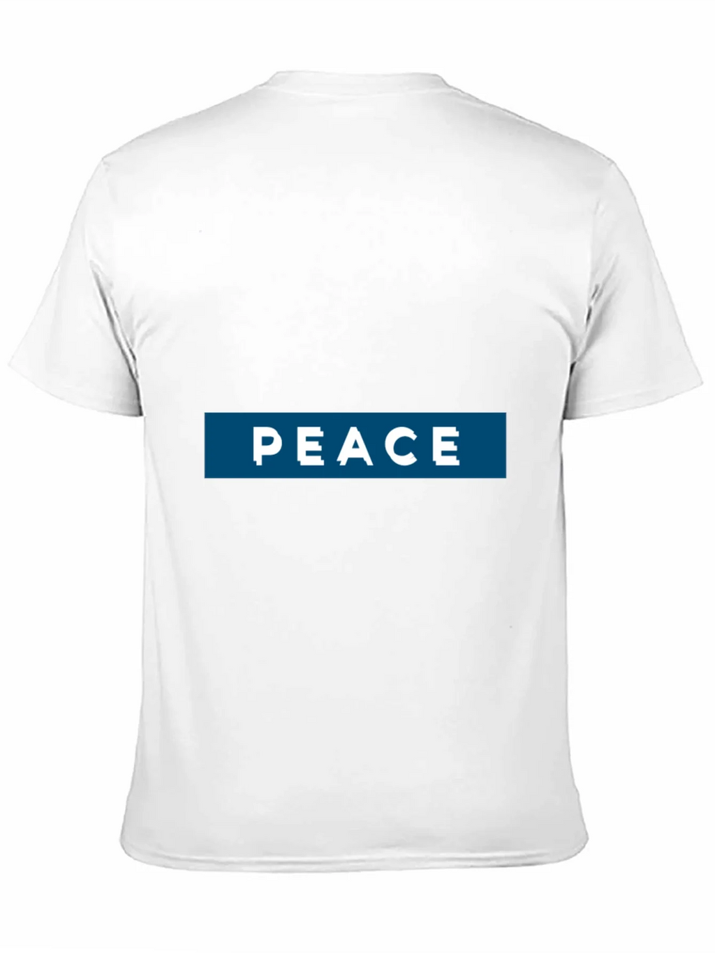 Peace Graphic Print T-Shirt - Casual Style