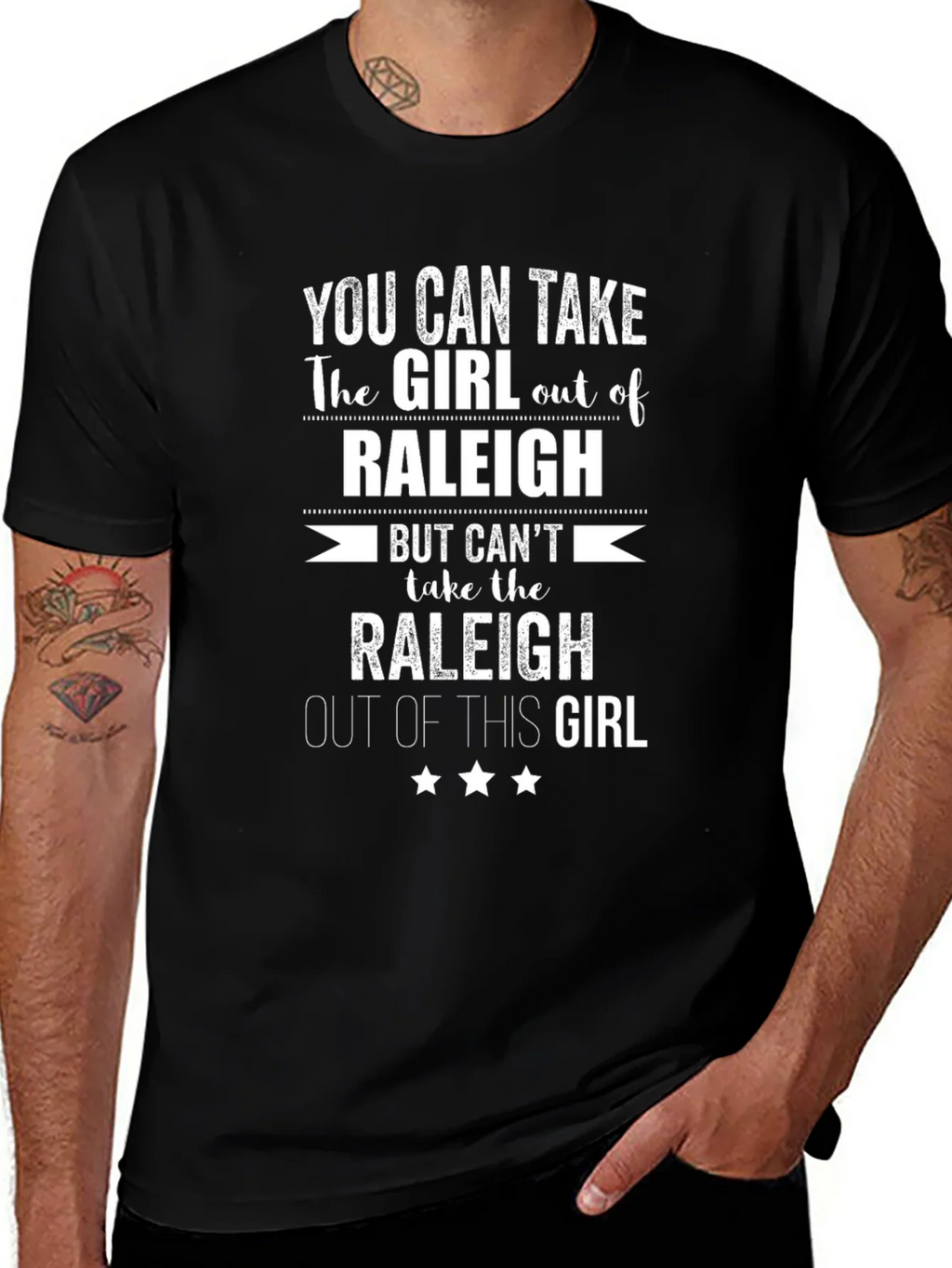 Raleigh Girl T-Shirt - City Pride Apparel