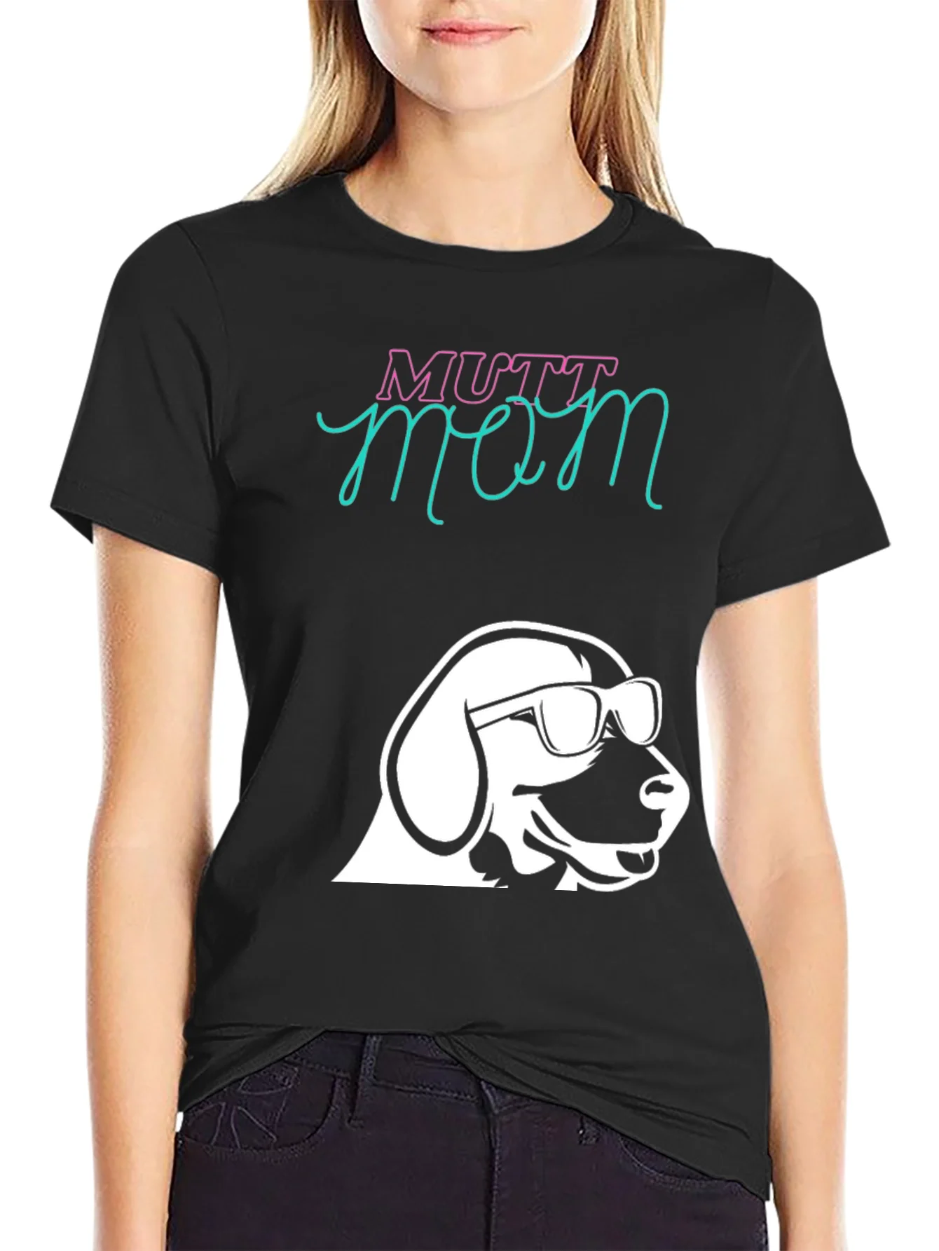 Mutt Mom Tee - Dog Lover Apparel