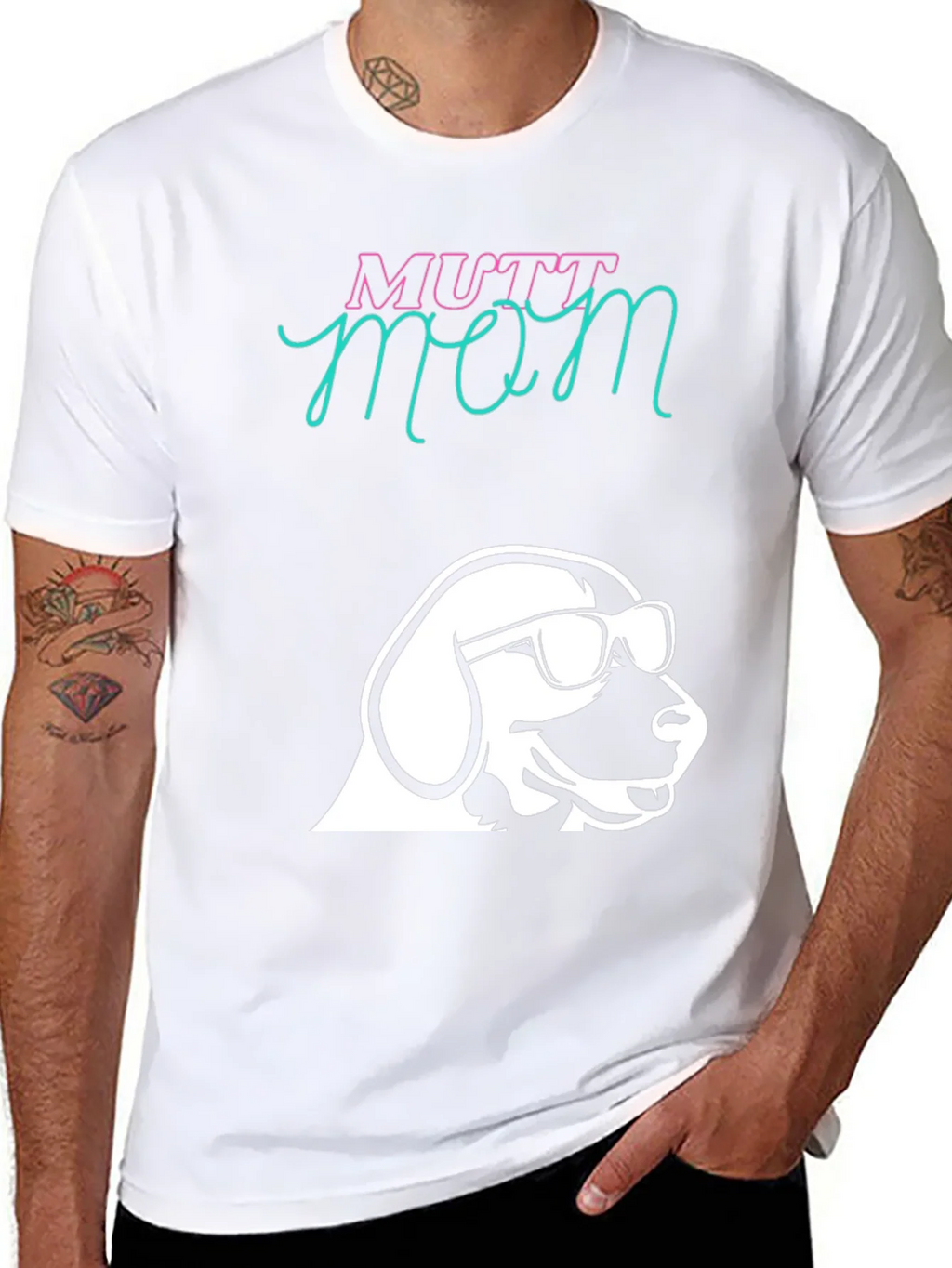 Mutt Mom Tee - Dog Lover Apparel