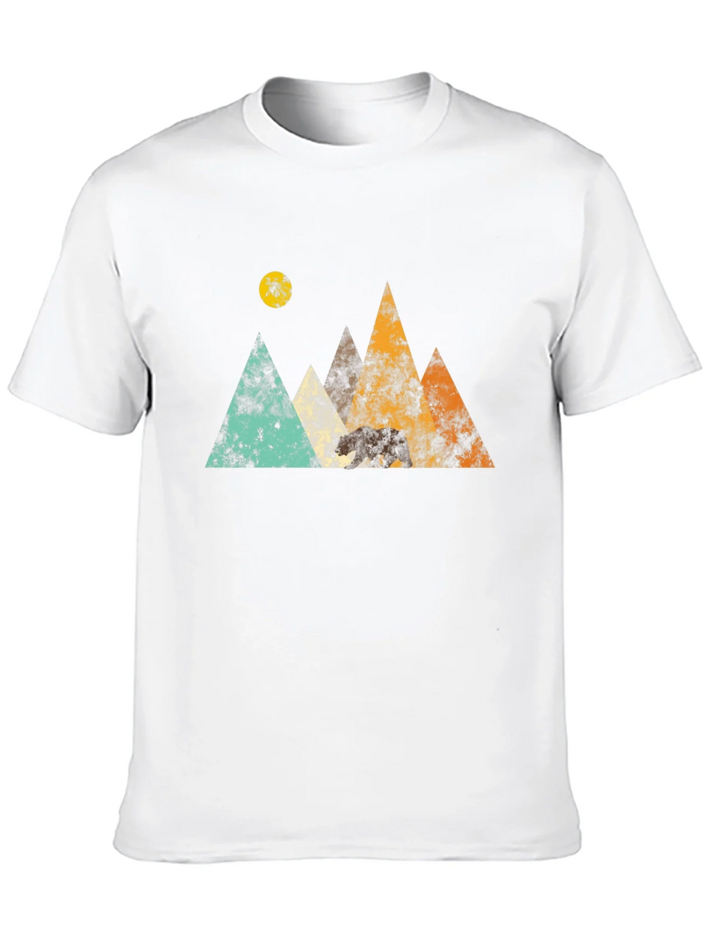 Mountain Bear Graphic Tee - Adventure Awaits