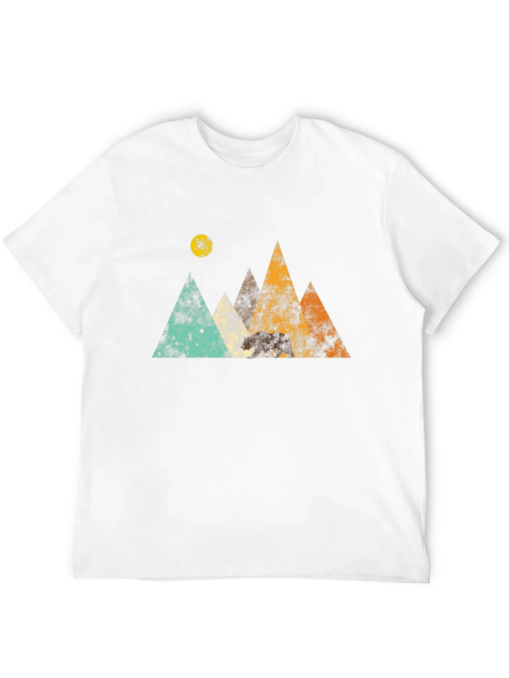 Mountain Bear Graphic Tee - Adventure Awaits