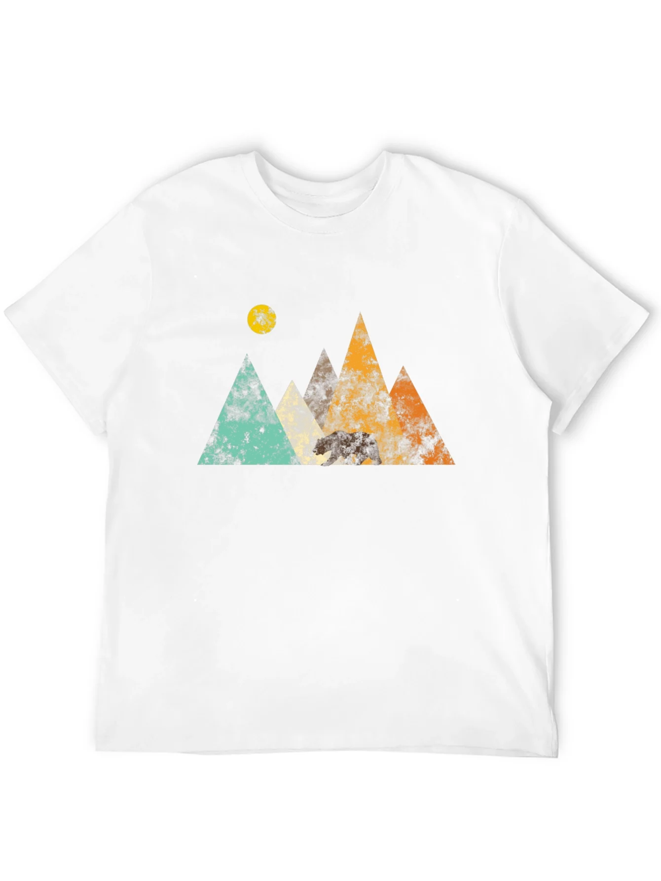 Mountain Bear Graphic Tee - Adventure Awaits