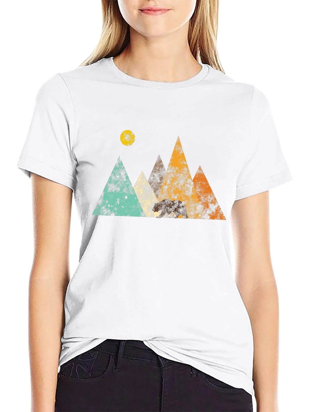 Mountain Bear Graphic Tee - Adventure Awaits