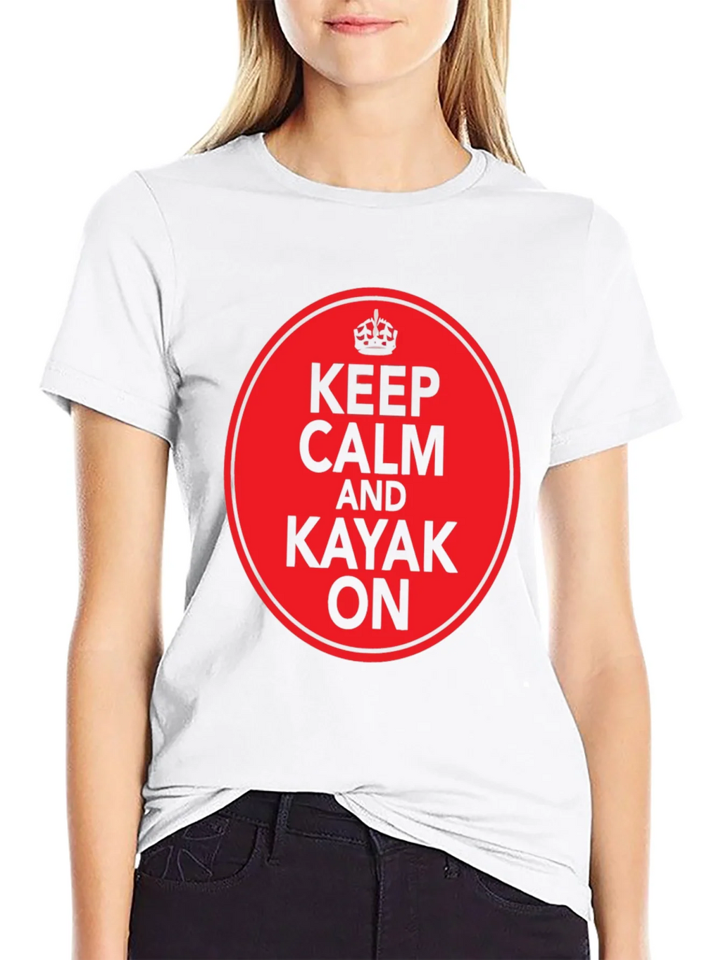 Keep Calm and Kayak On T-Shirt
