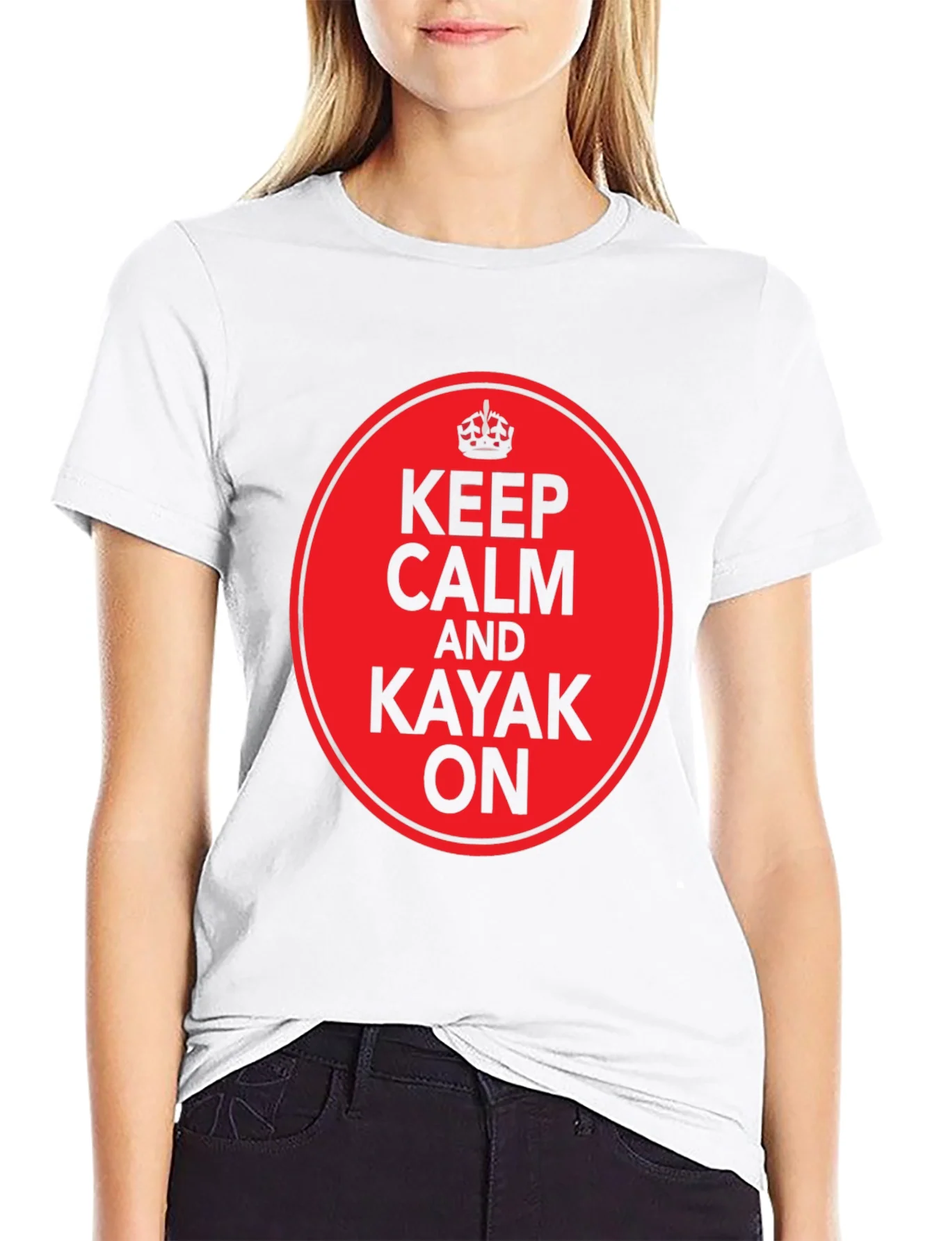 Keep Calm and Kayak On T-Shirt