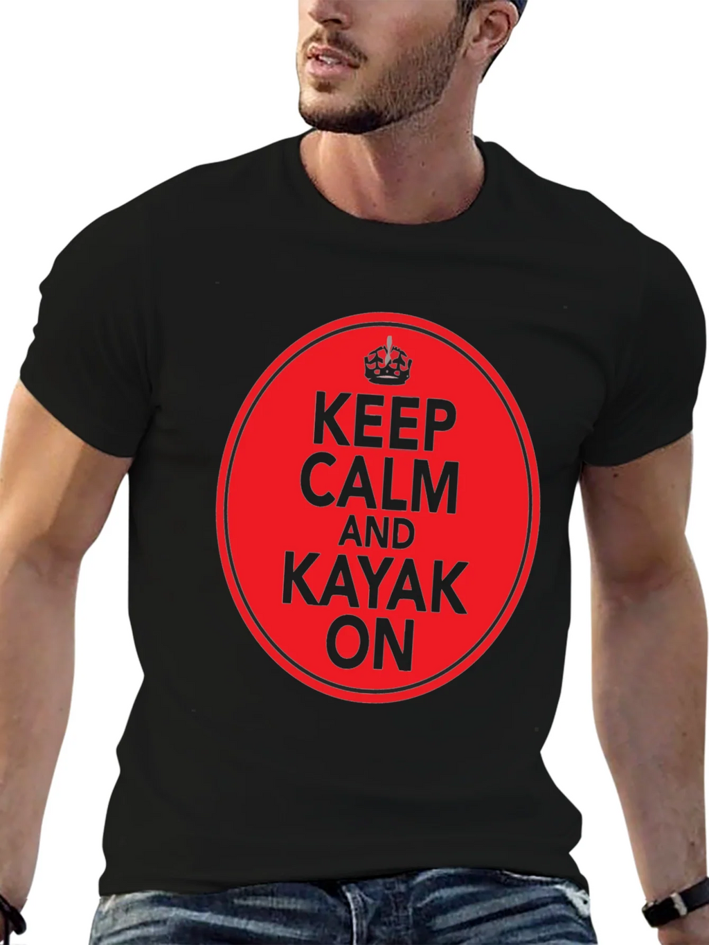 Keep Calm and Kayak On T-Shirt