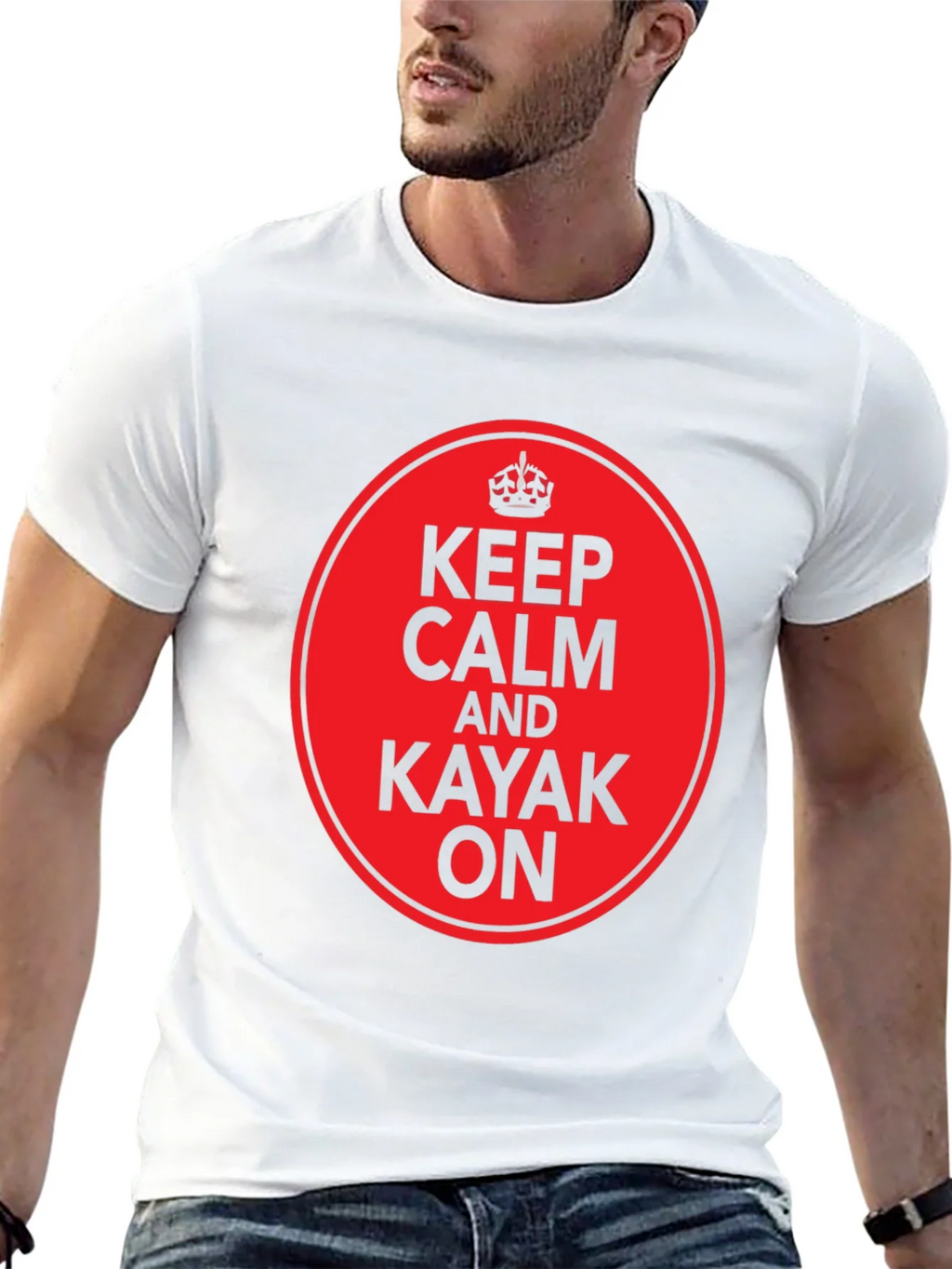 Keep Calm and Kayak On T-Shirt