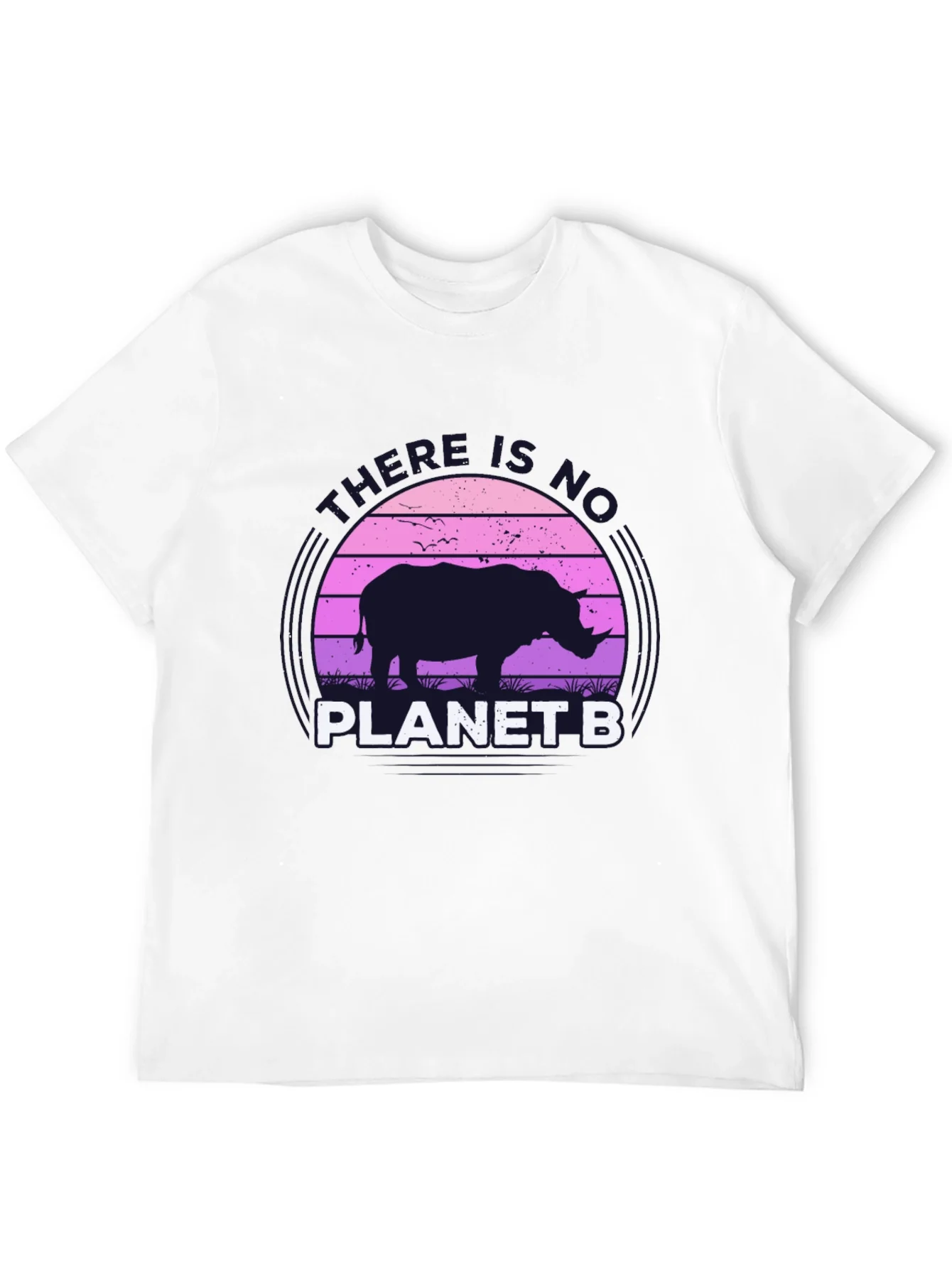 No Planet B Rhino Graphic T-Shirt