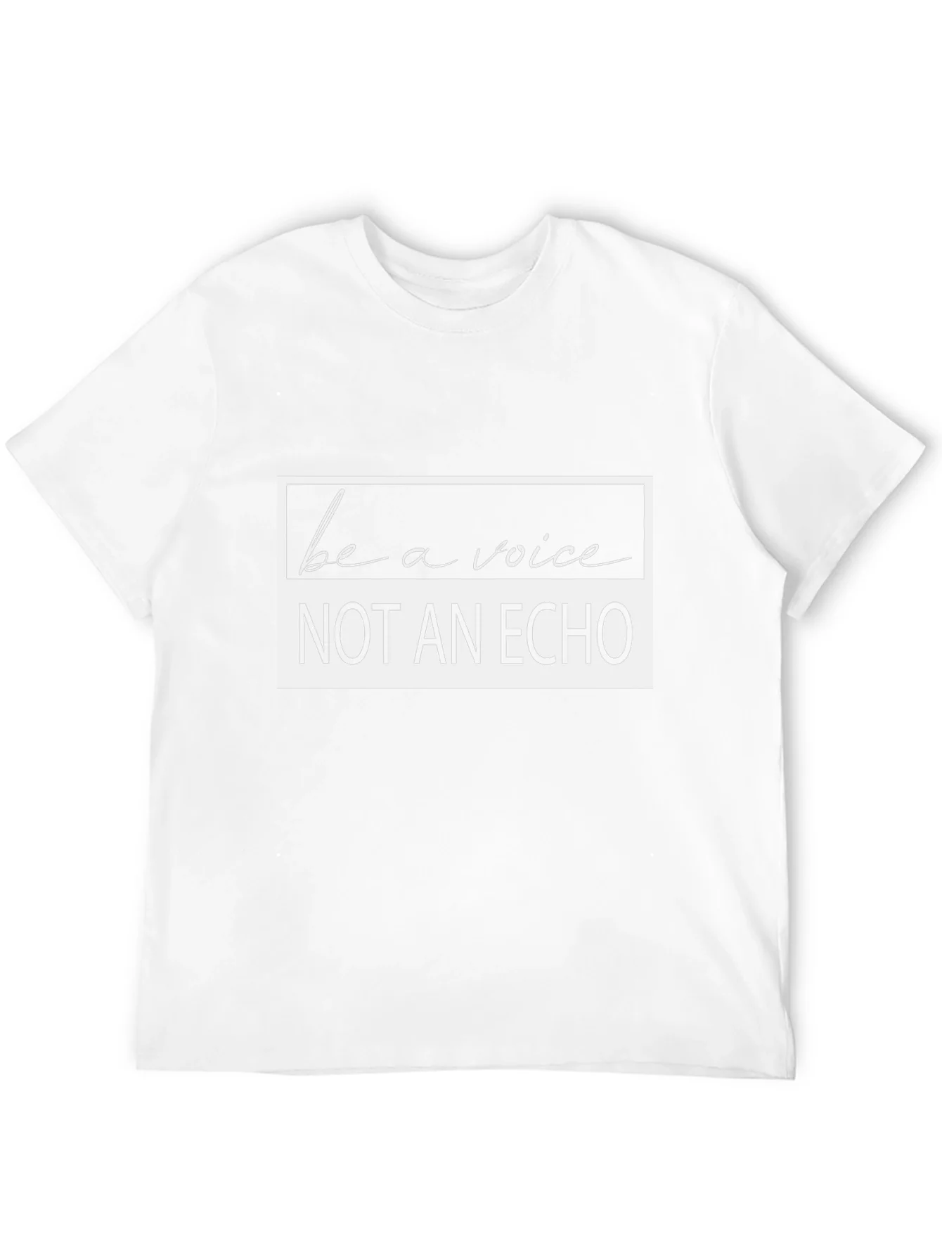 Be A Voice Graphic T-Shirt - Black