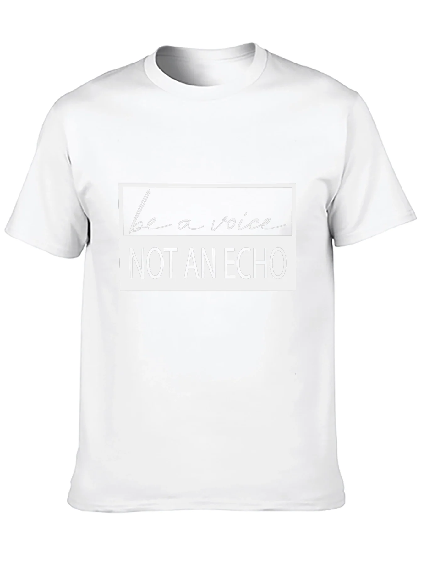 Be A Voice Graphic T-Shirt - Black